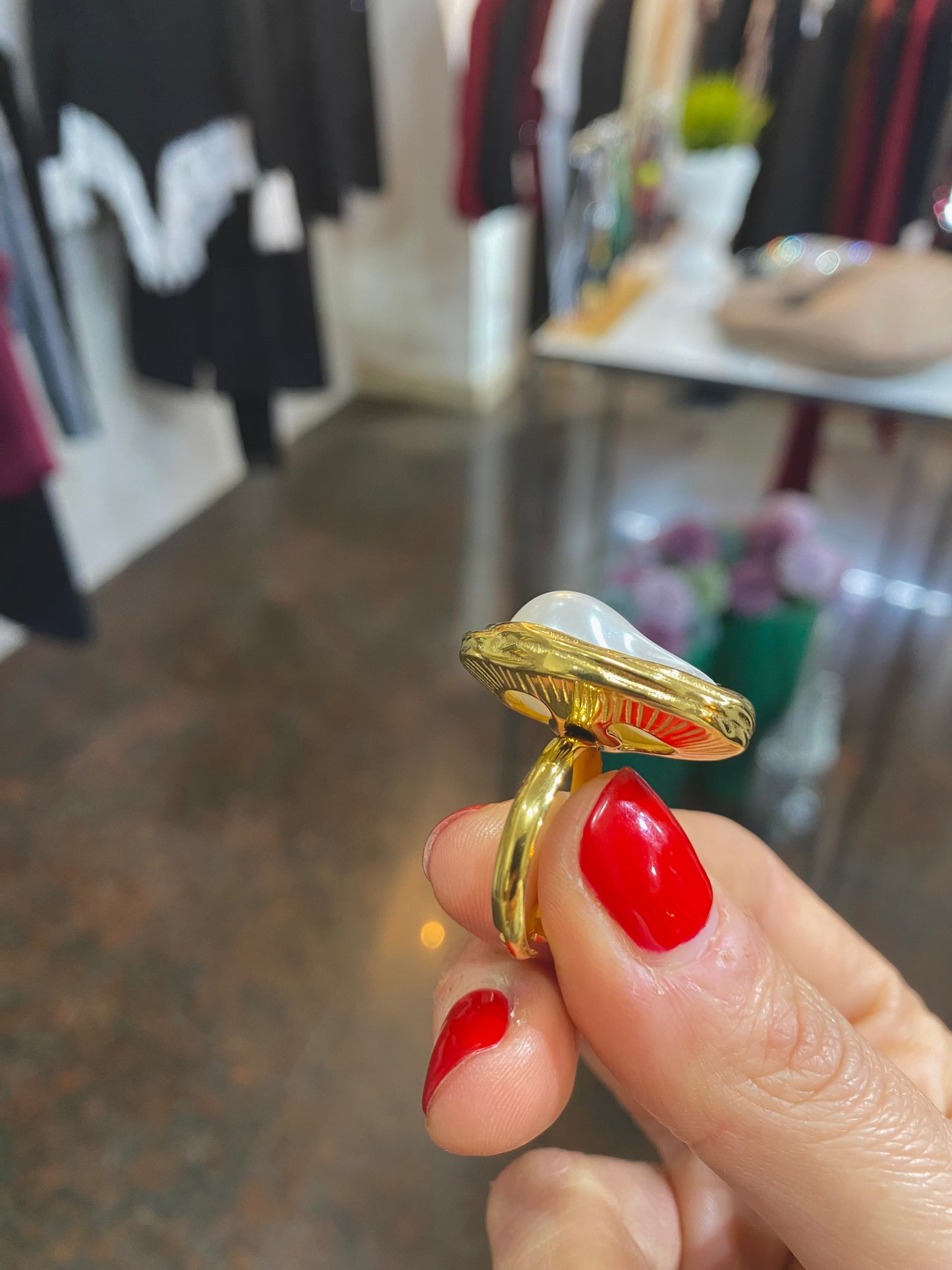 Anello perla di fiume