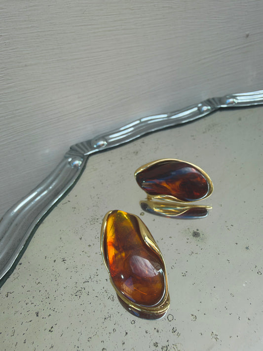 Orecchino Ambra