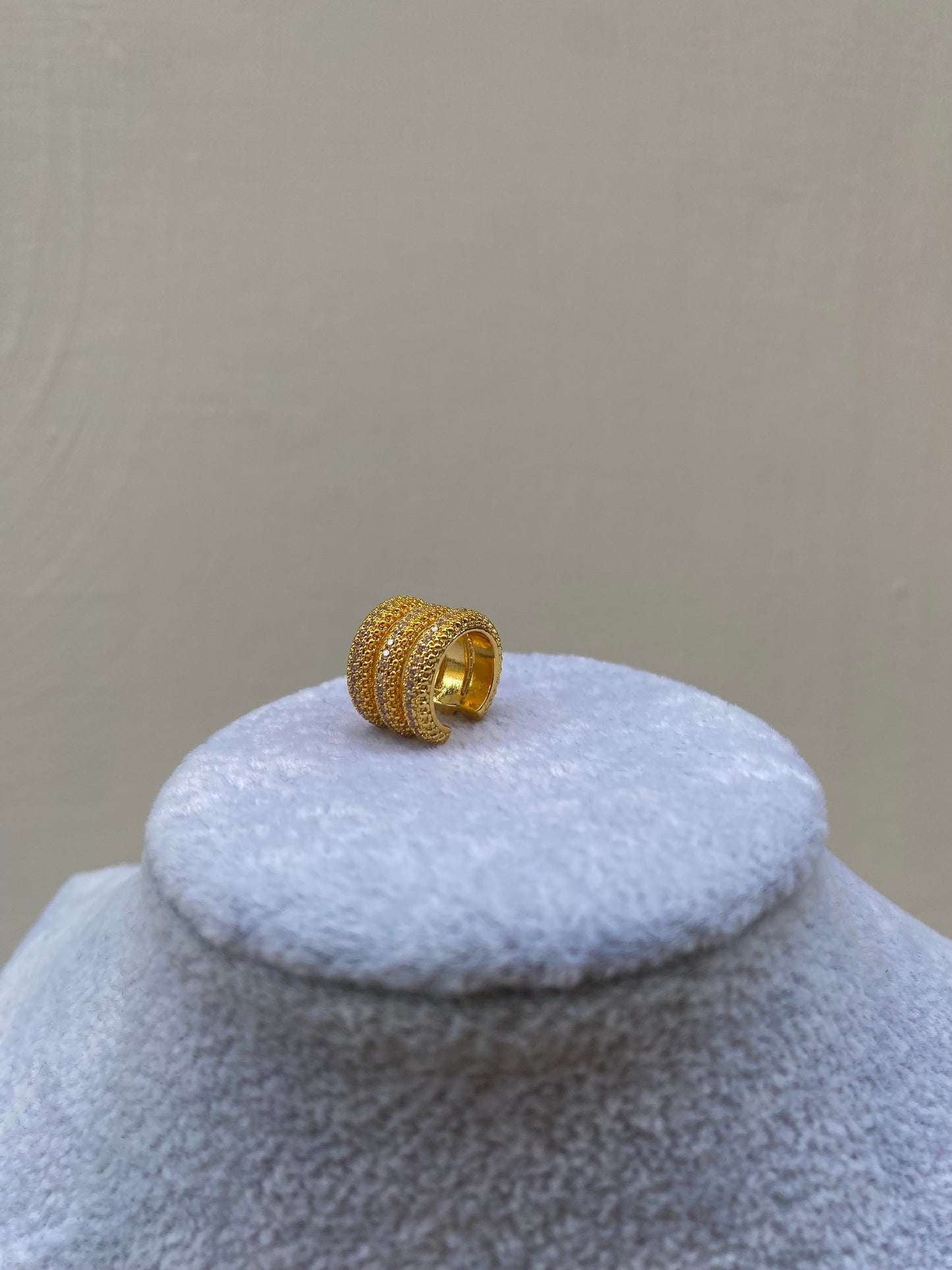 Earcuff Bolt strass