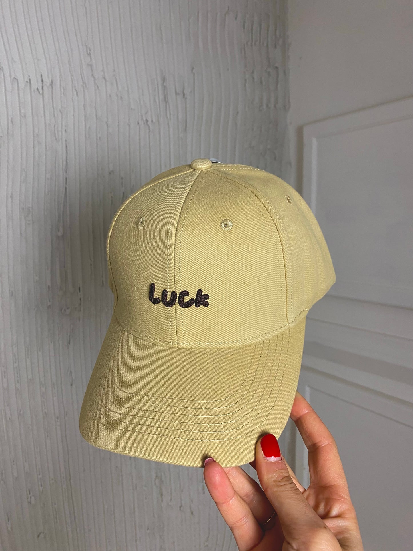 Baseball hat LUCK