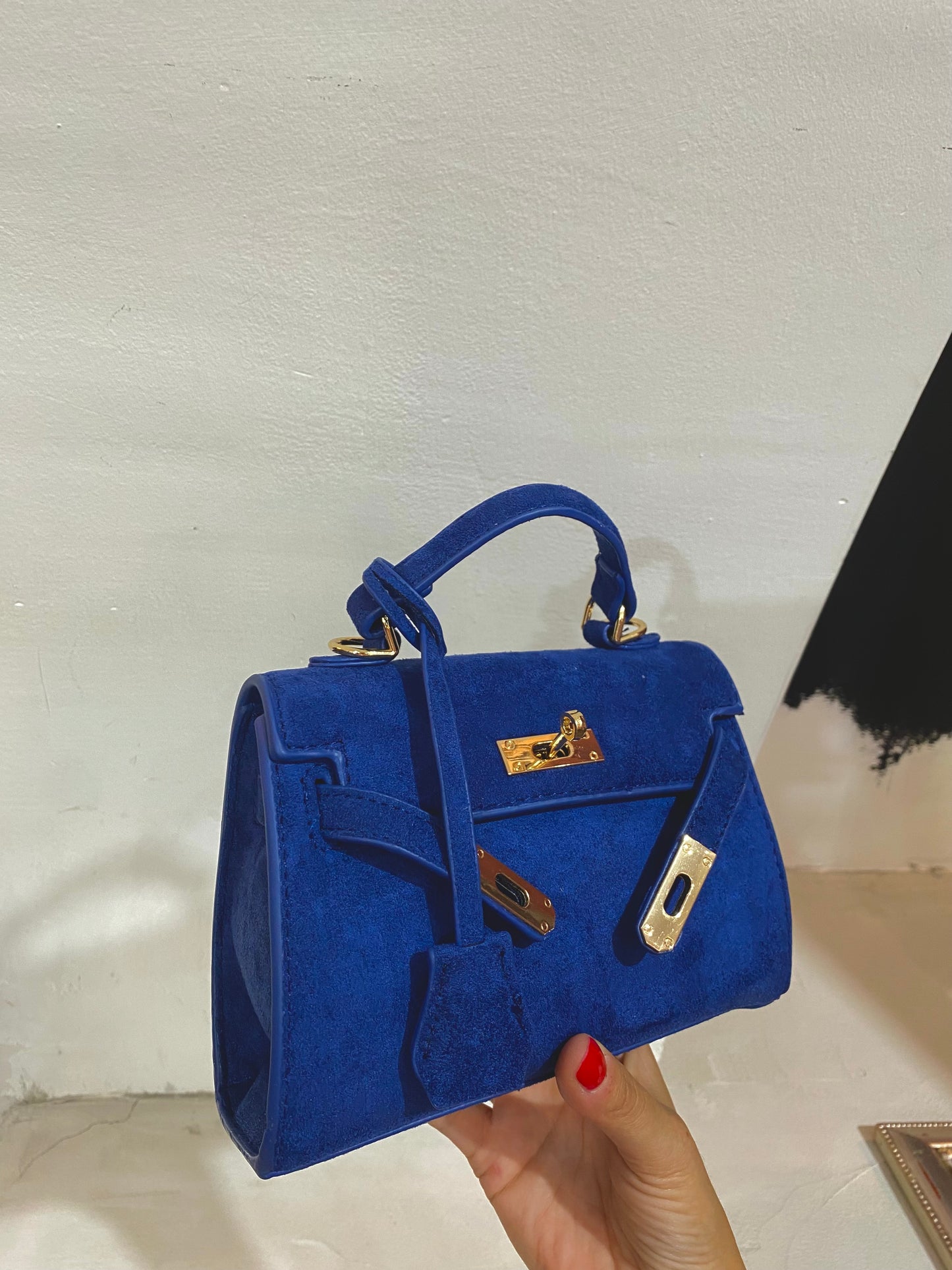 Kelly mini size Camoscio