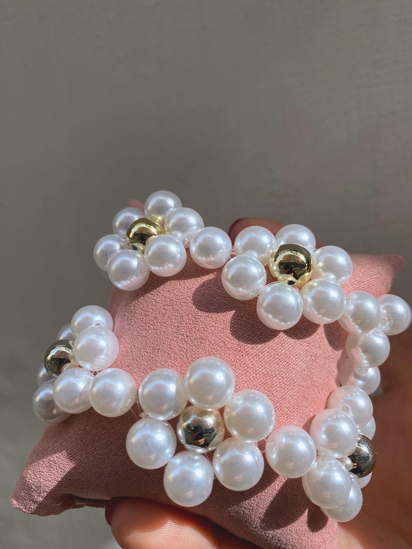 Bracciale margherita di perla
