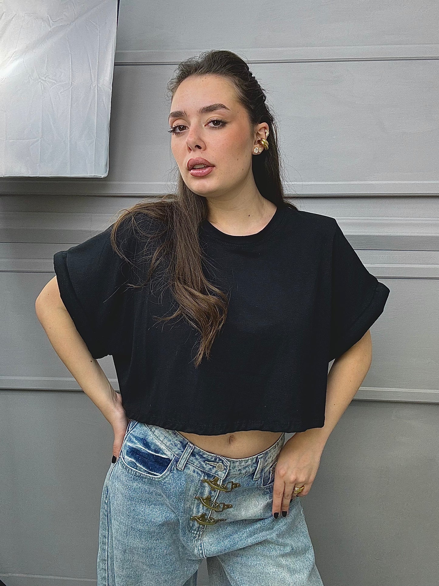 Crop T-Shirt Bubble