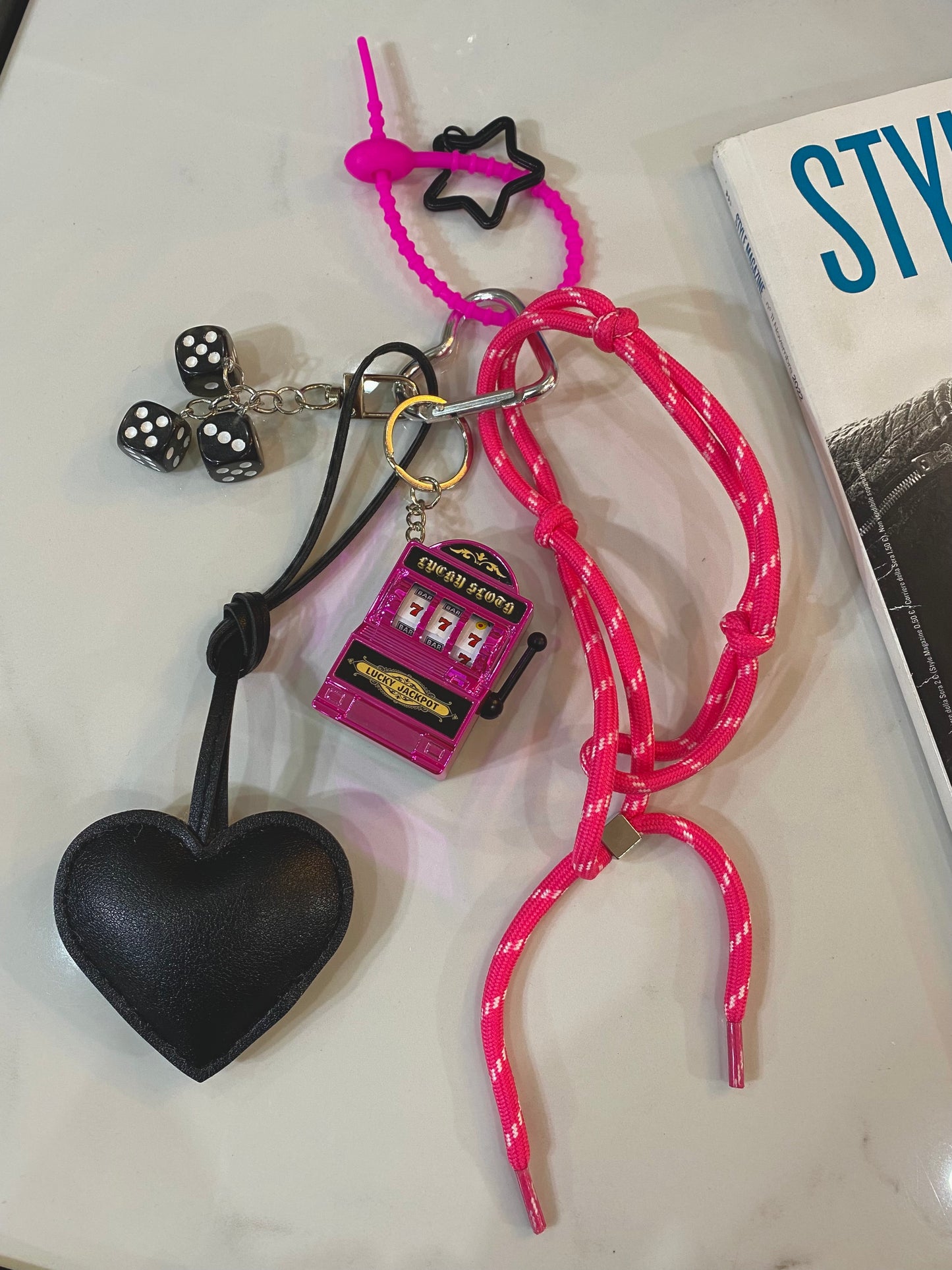 Portachiavi / charms GANCIO CUORE