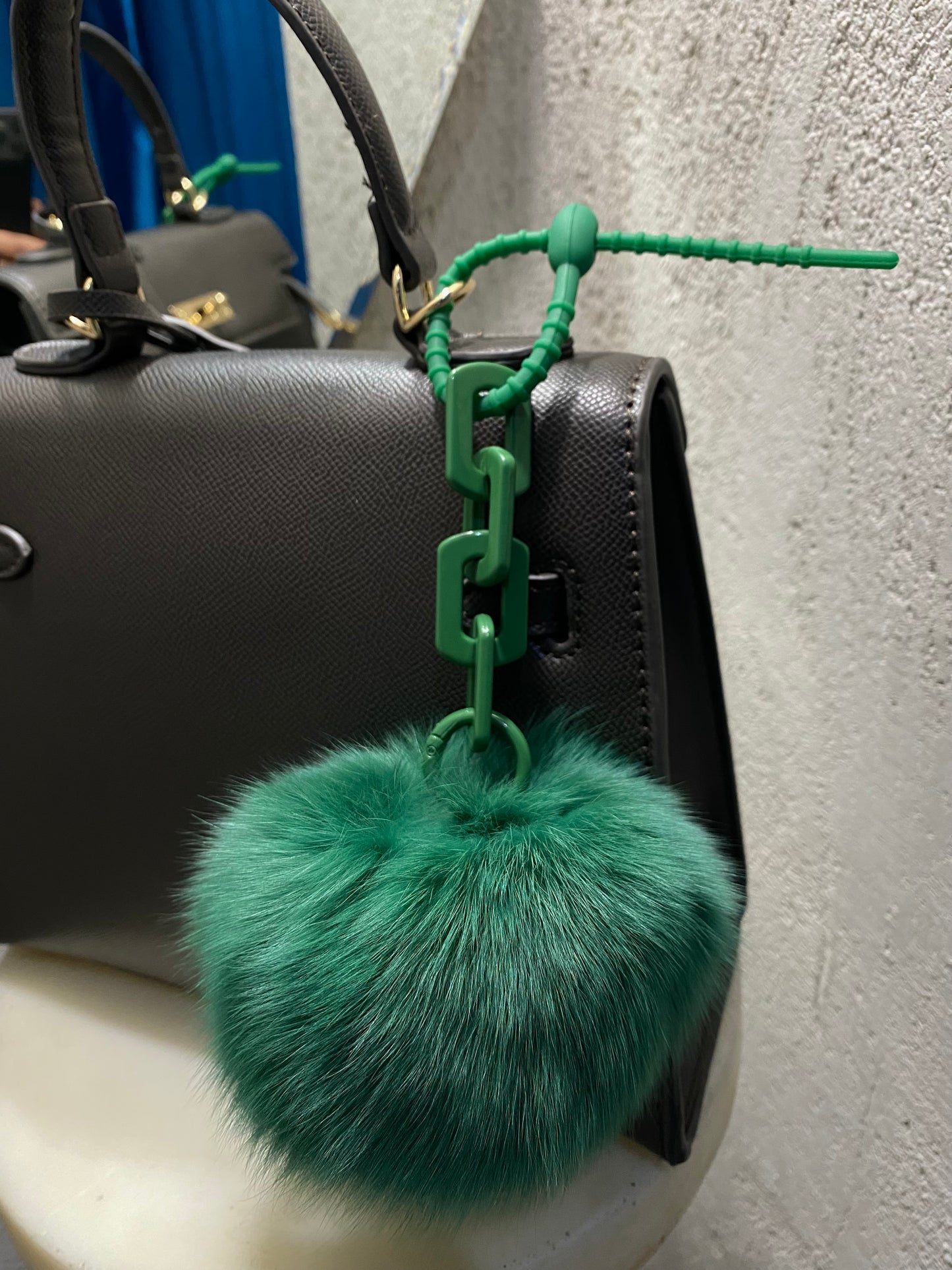 Pompon charms