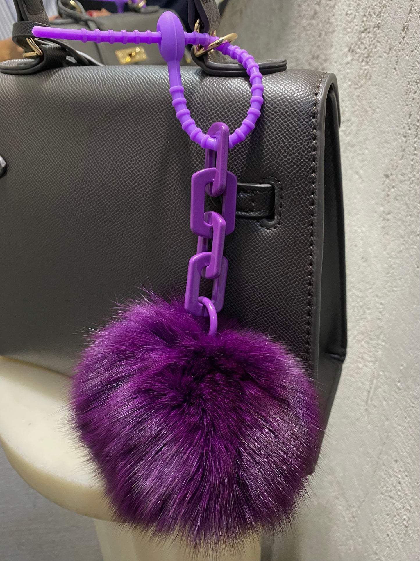 Pompon charms