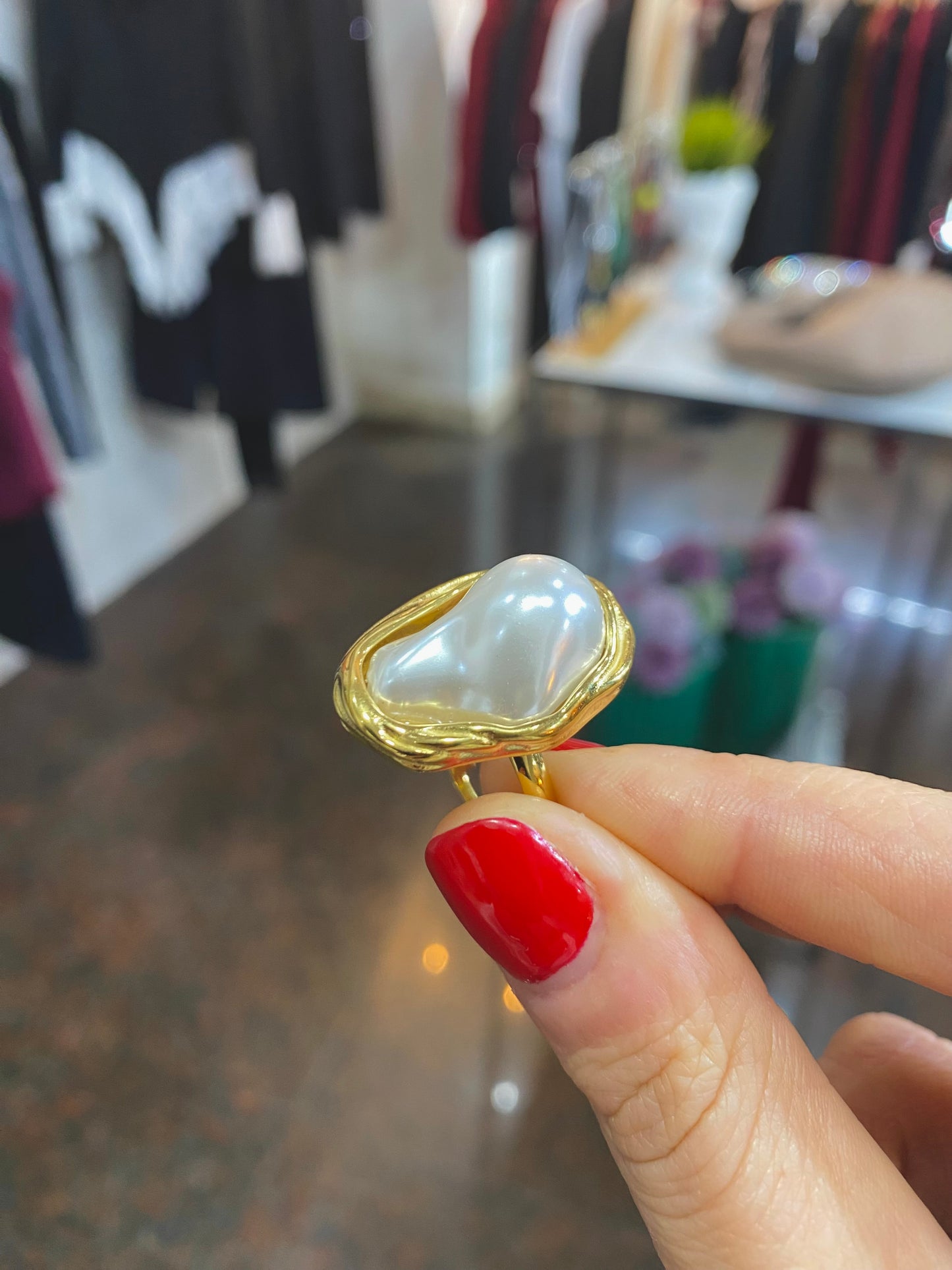 Anello perla di fiume