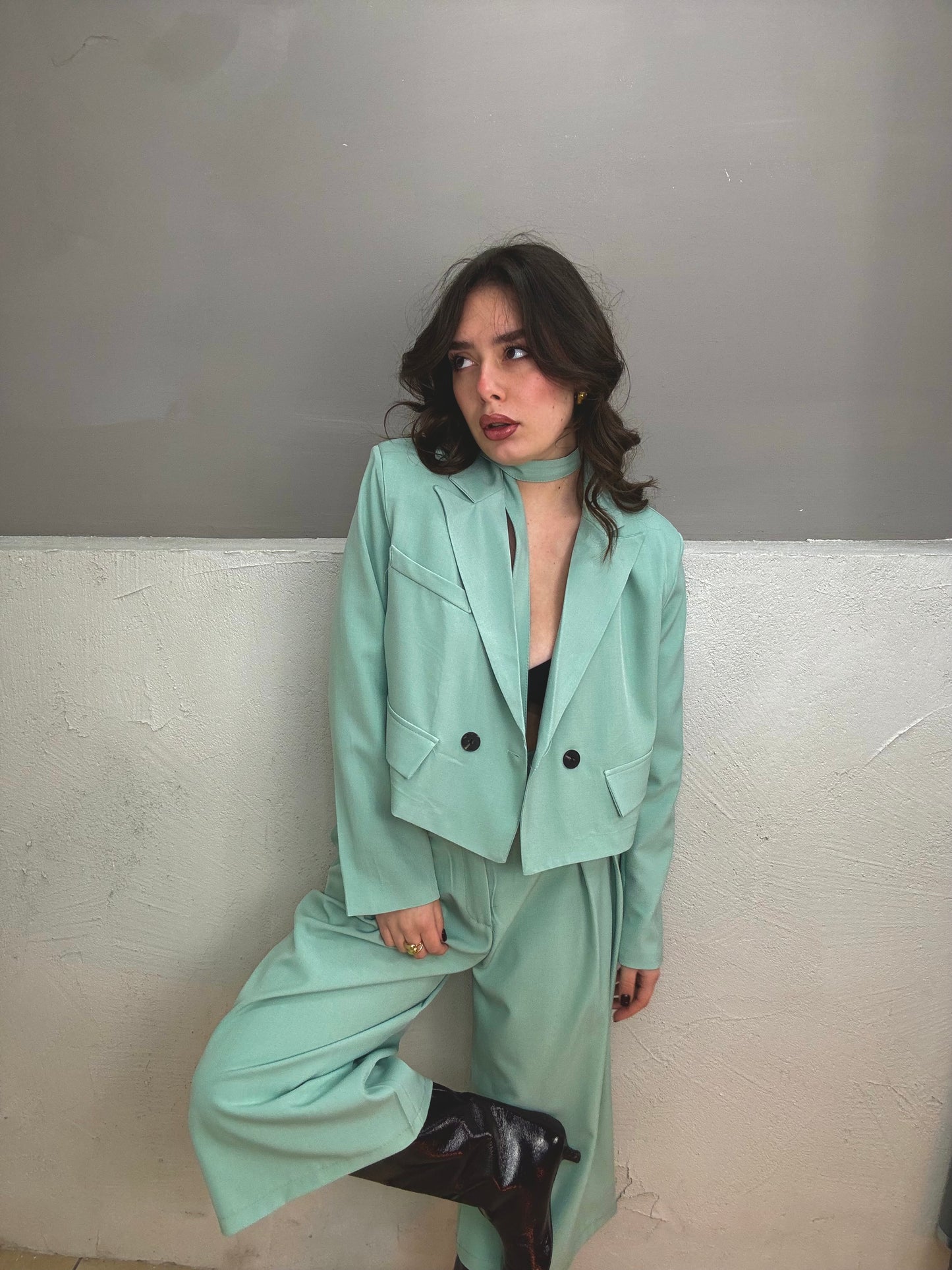 Tailleur long bermuda