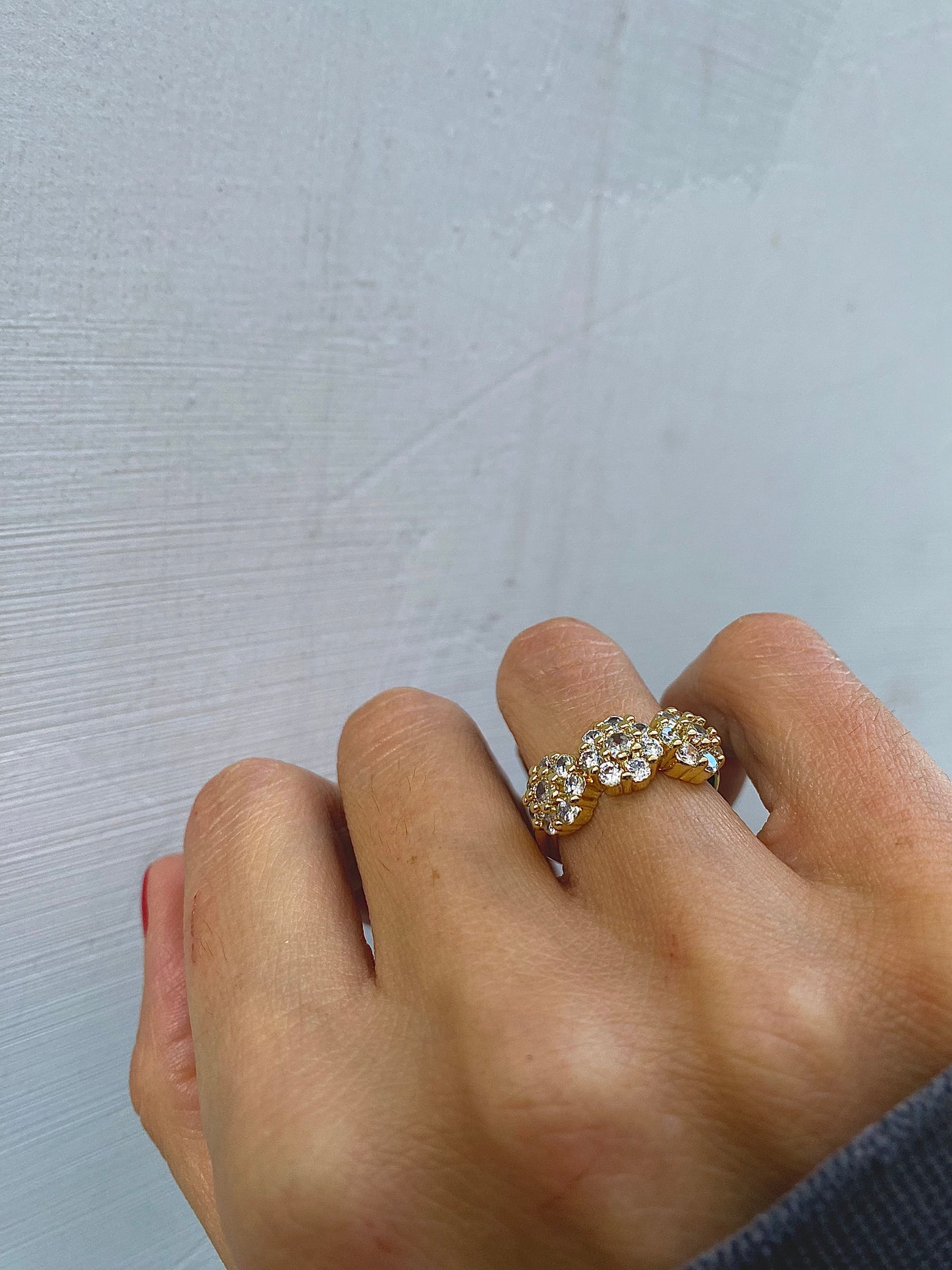 Anello Tris Fiori