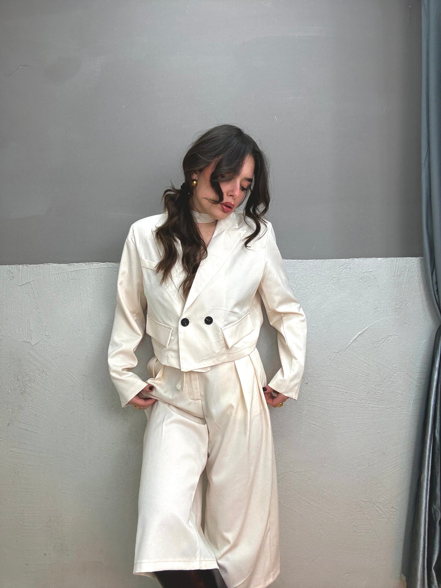 Tailleur long bermuda