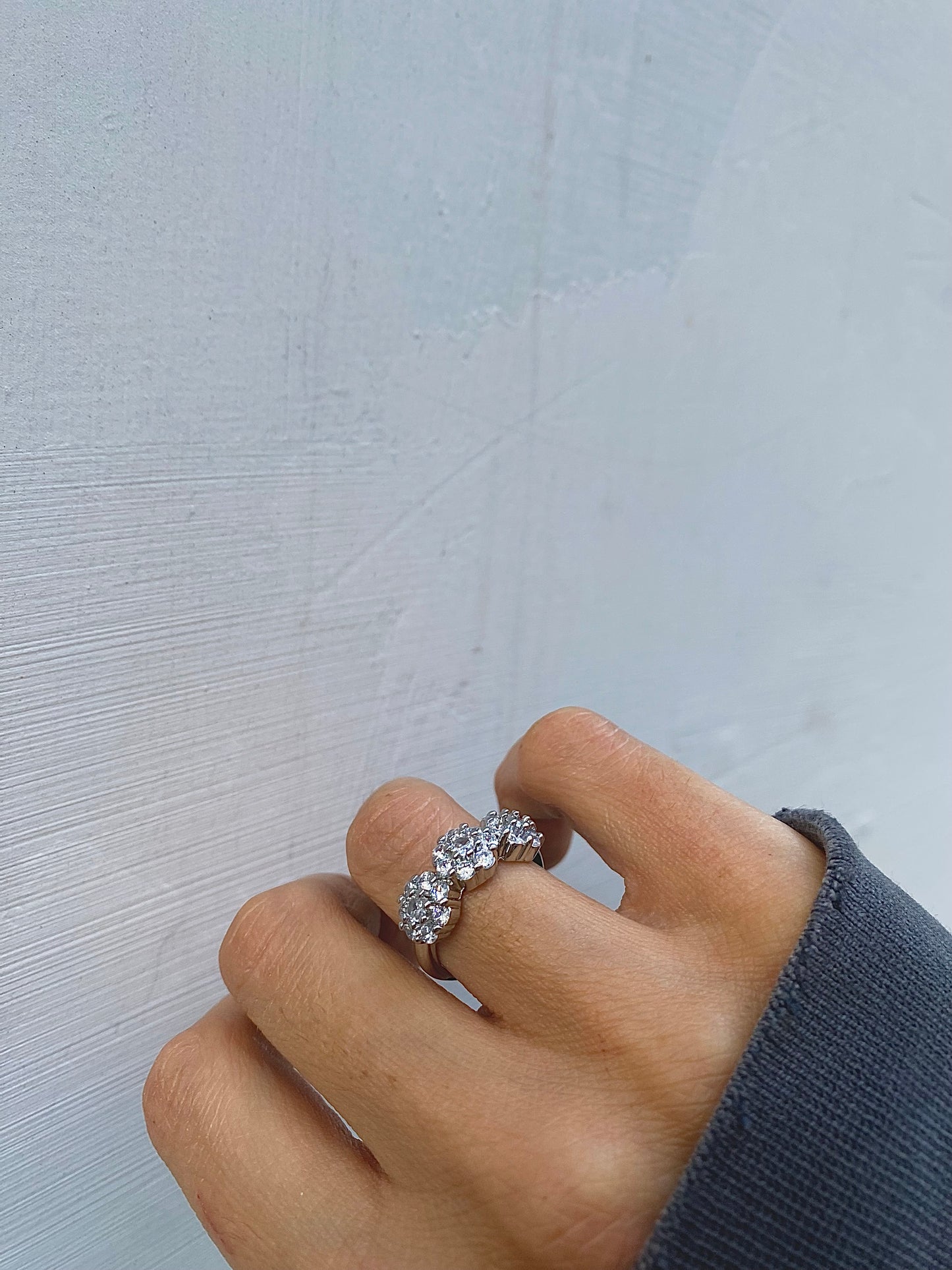 Anello Tris Fiori