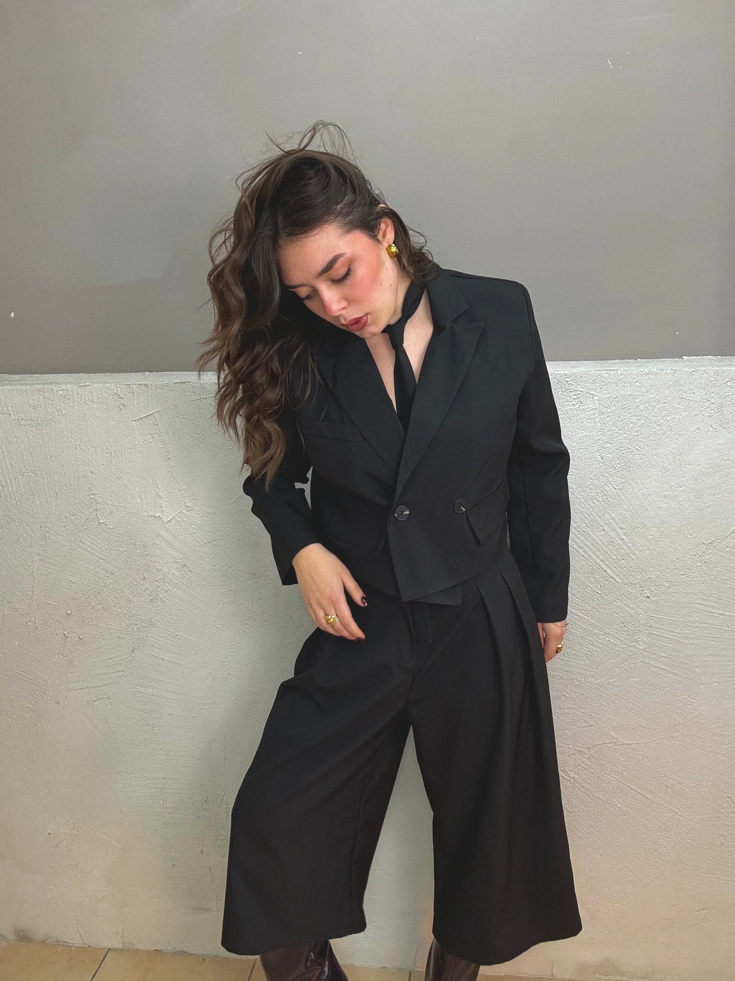 Tailleur long bermuda