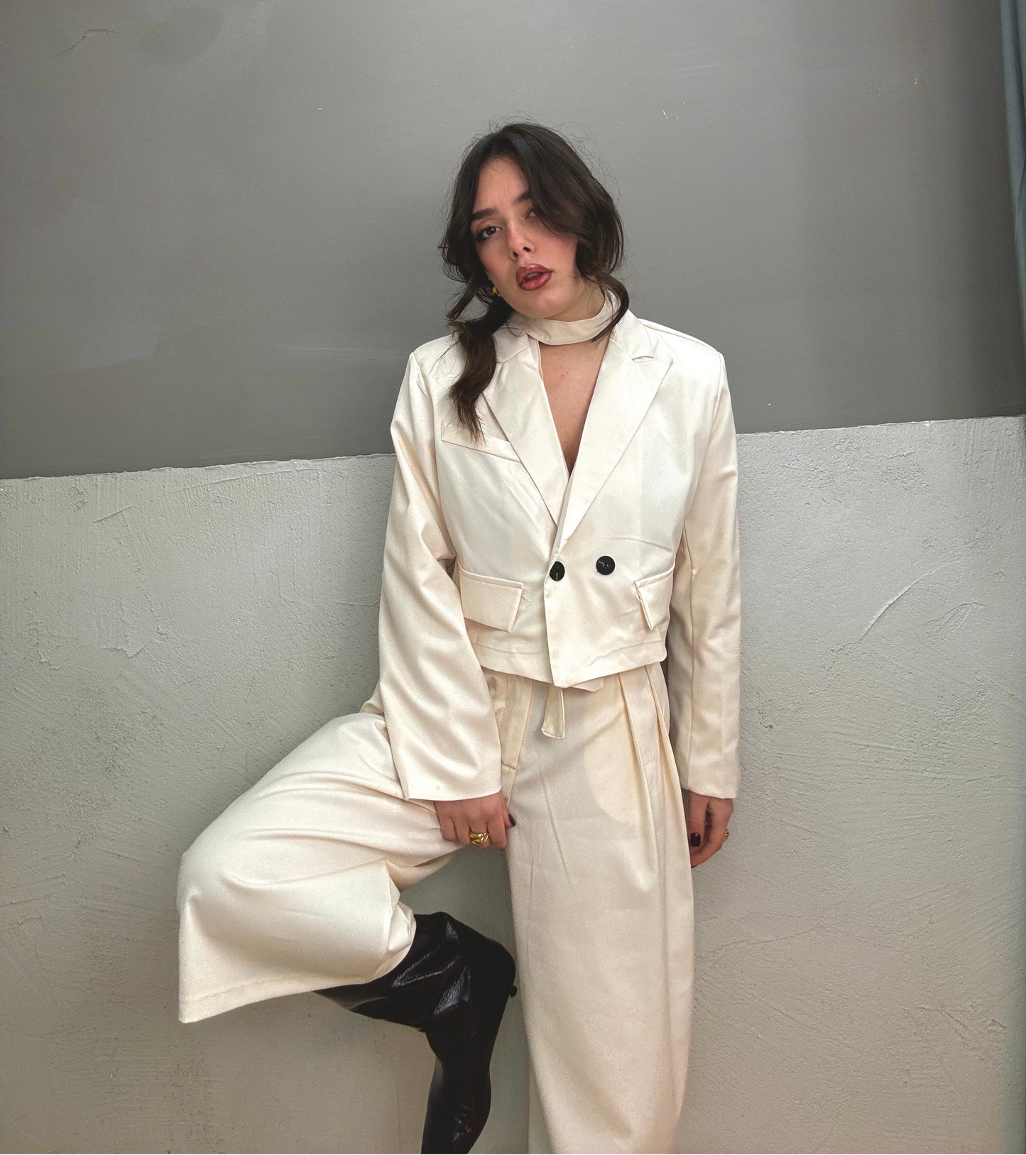 Tailleur long bermuda