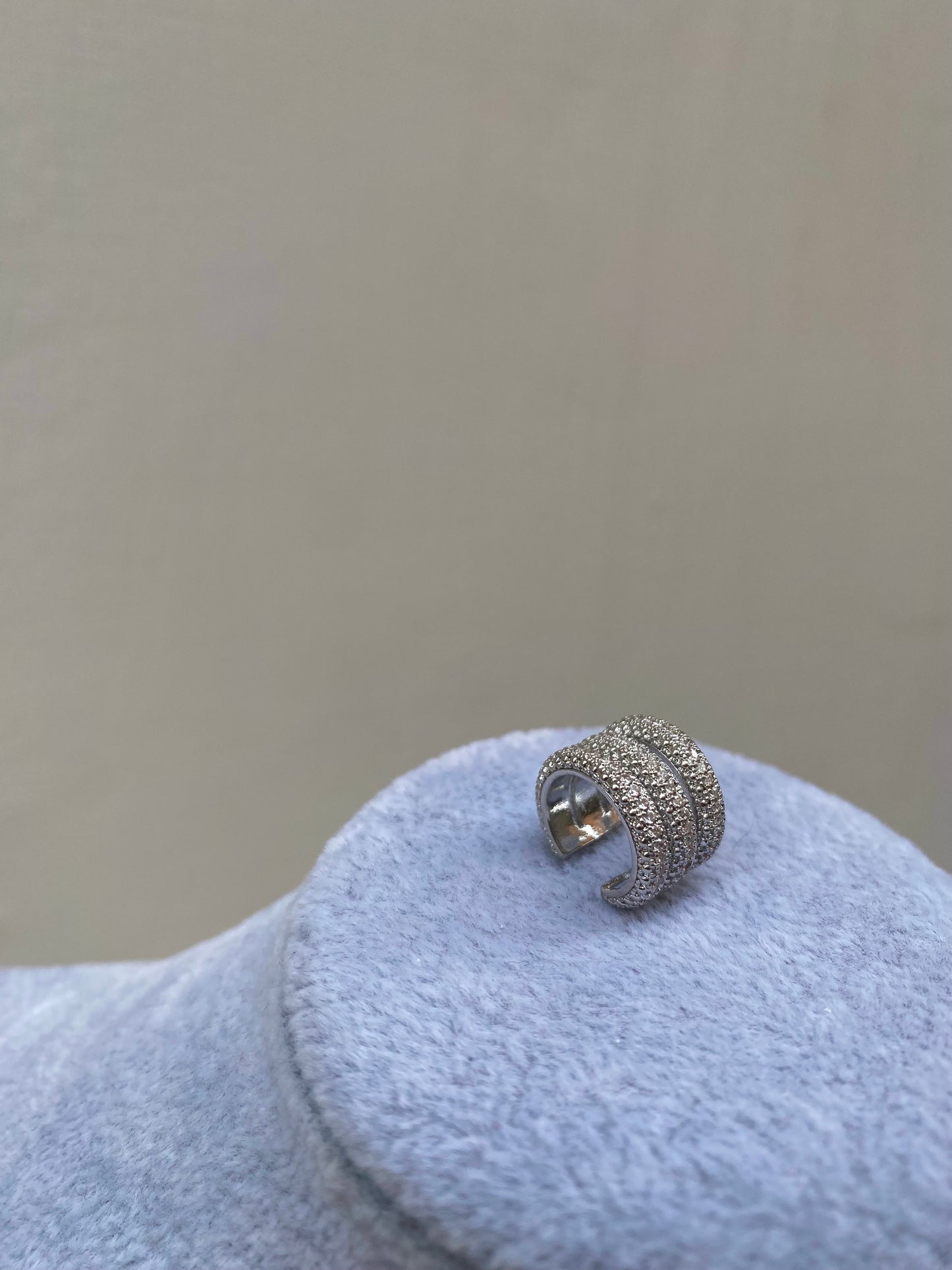 Earcuff Bolt strass