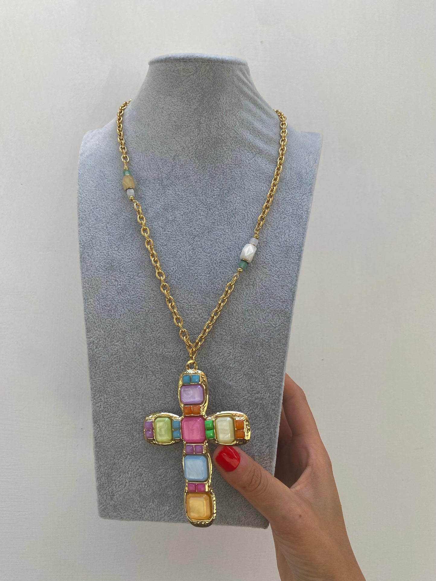 Collana Maxi Croce