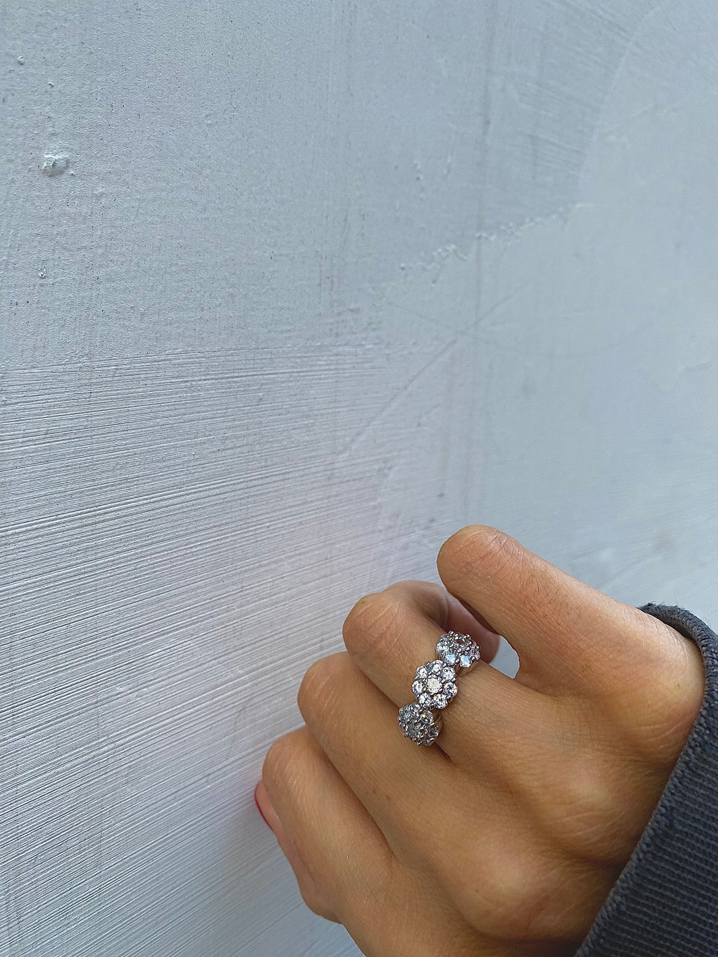 Anello Tris Fiori