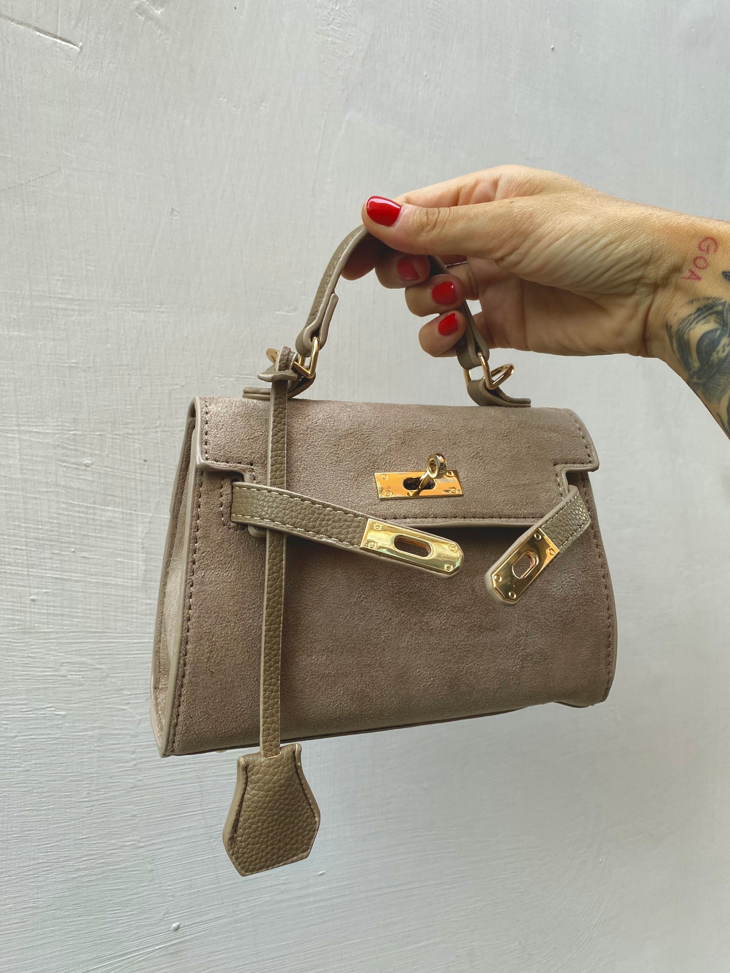 Kelly mini size Camoscio