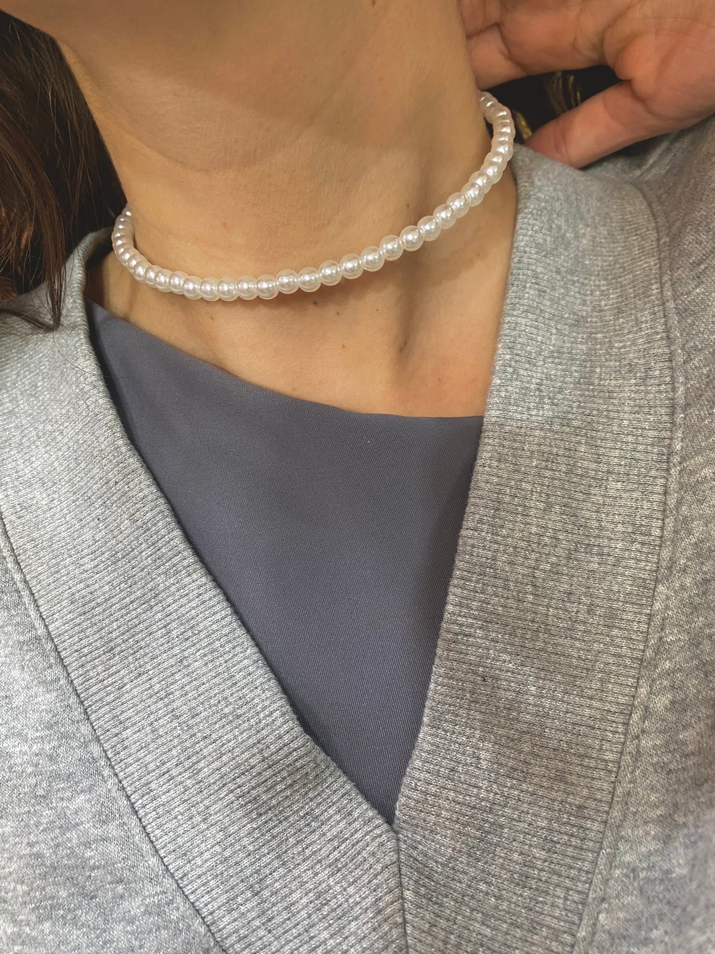 Choker perle Basic
