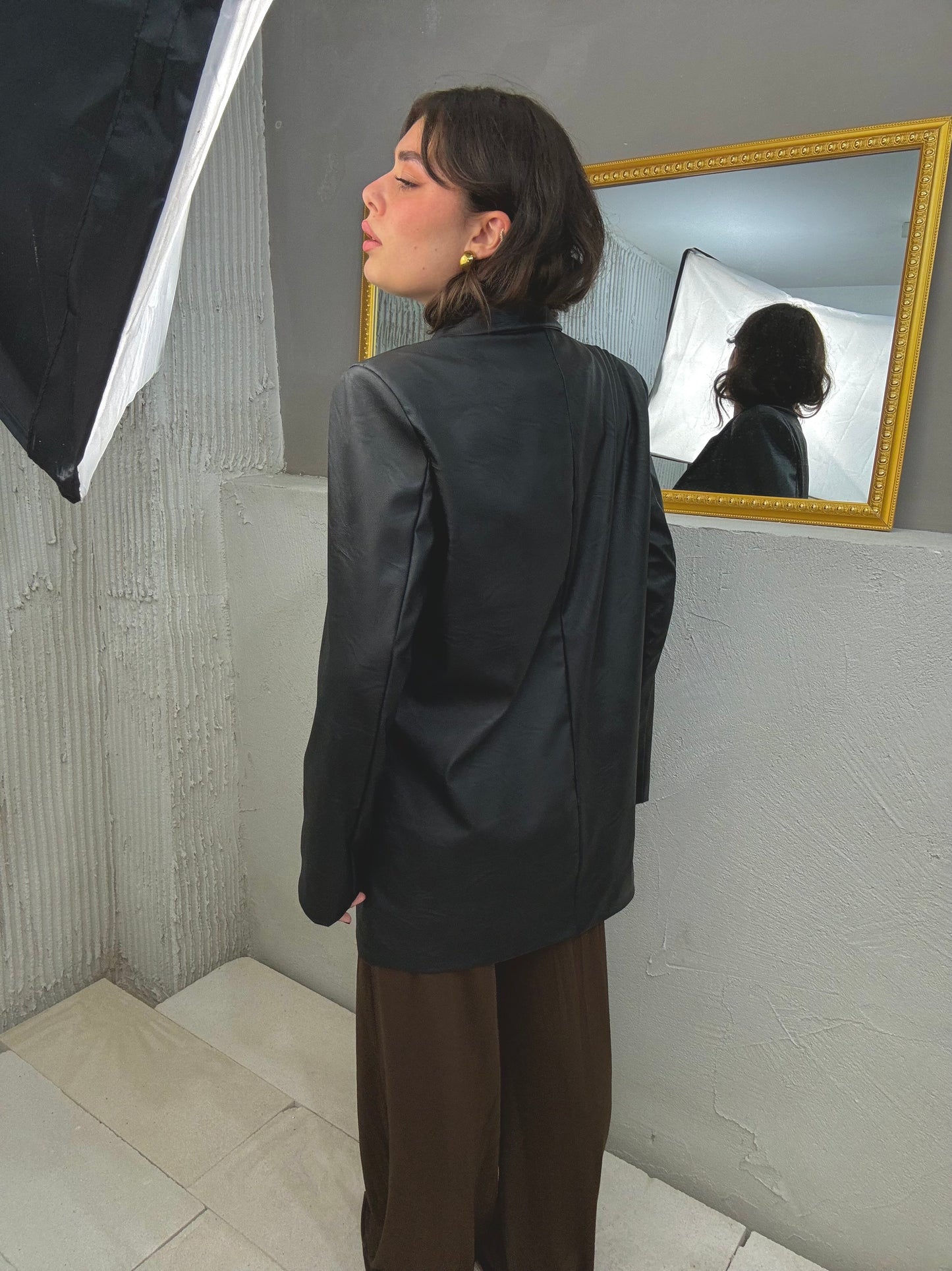 NEW COLLECTION Blazer Ecopelle