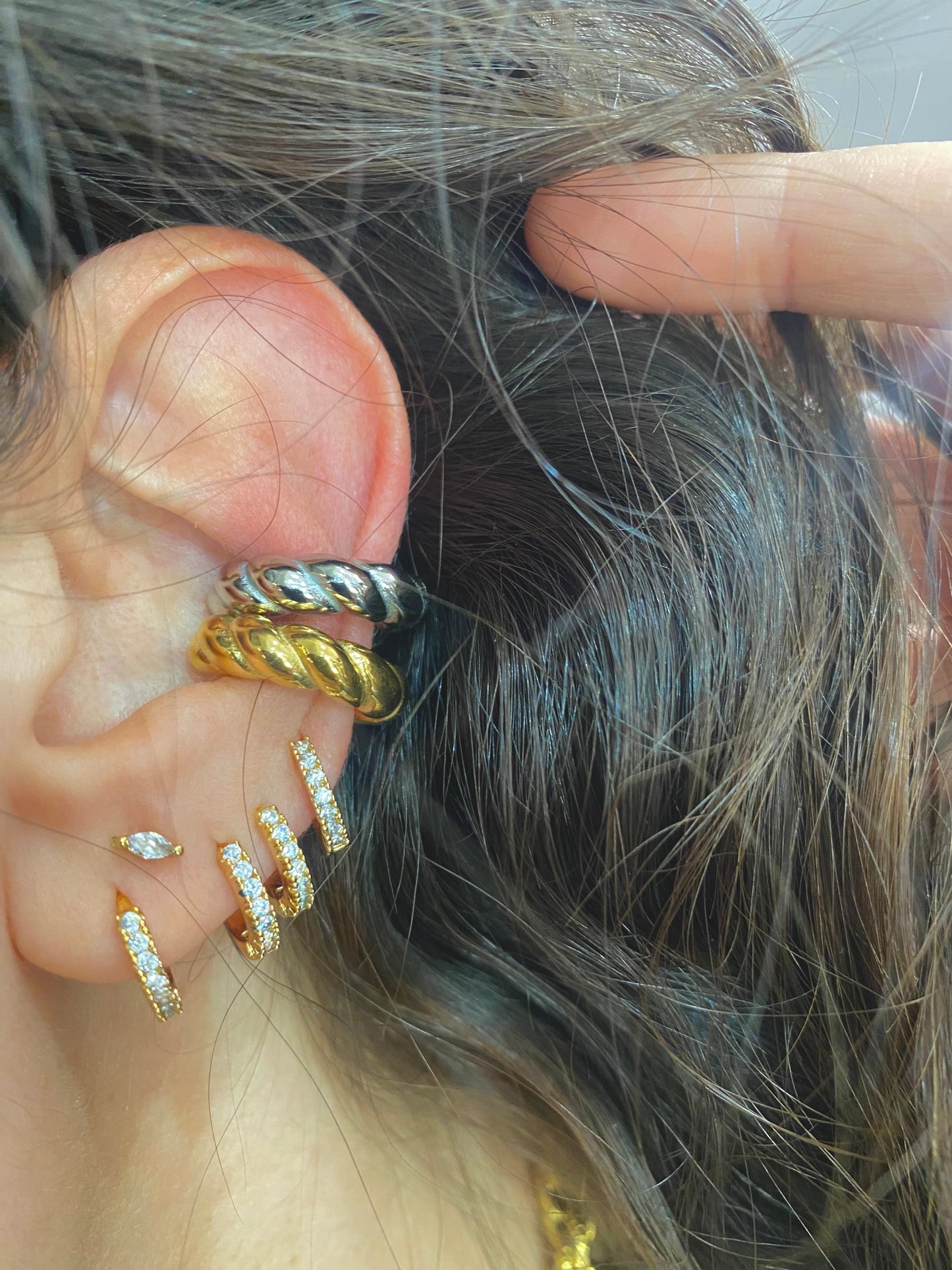 Earcuff torchon mini