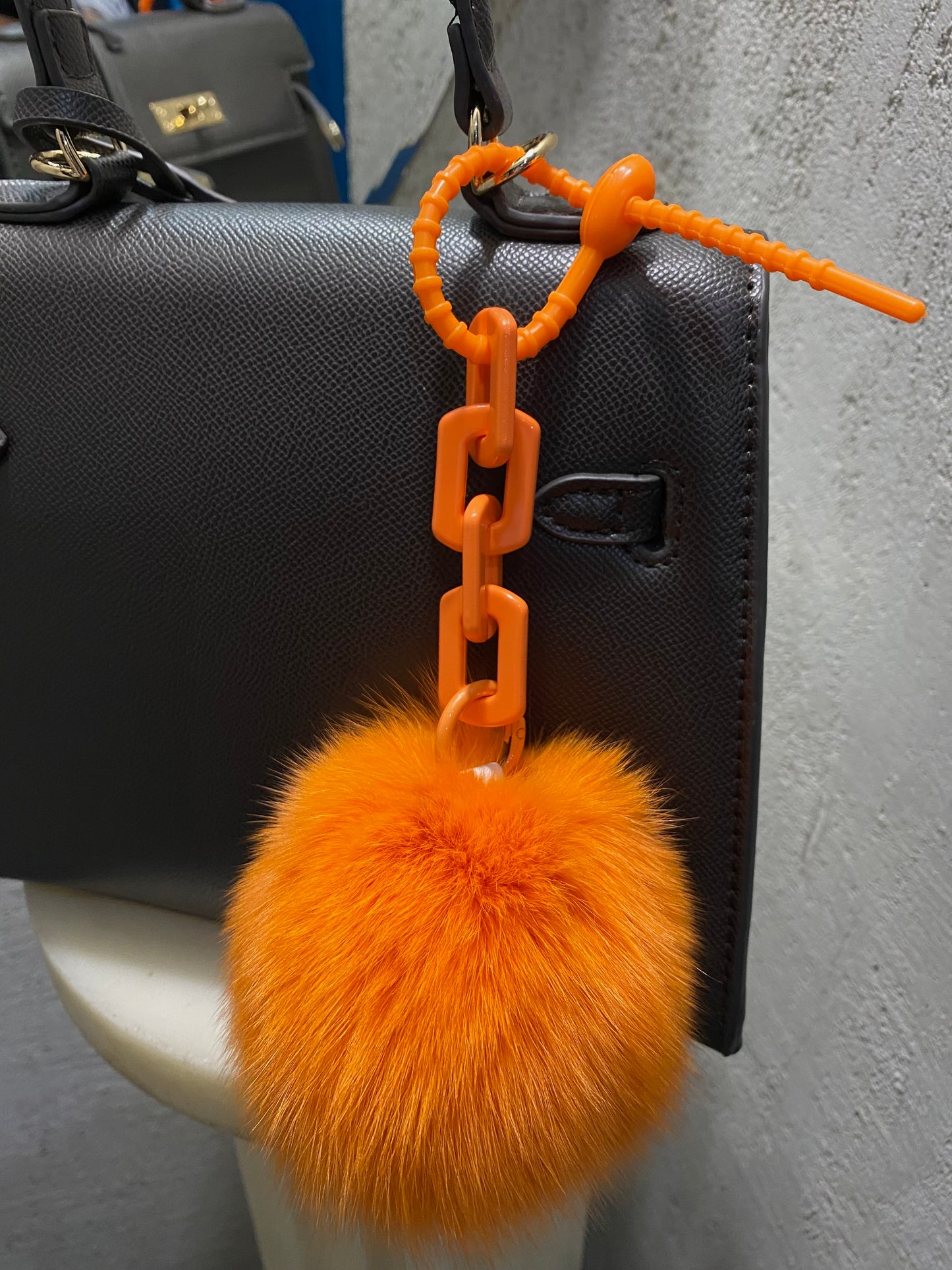 Pompon charms