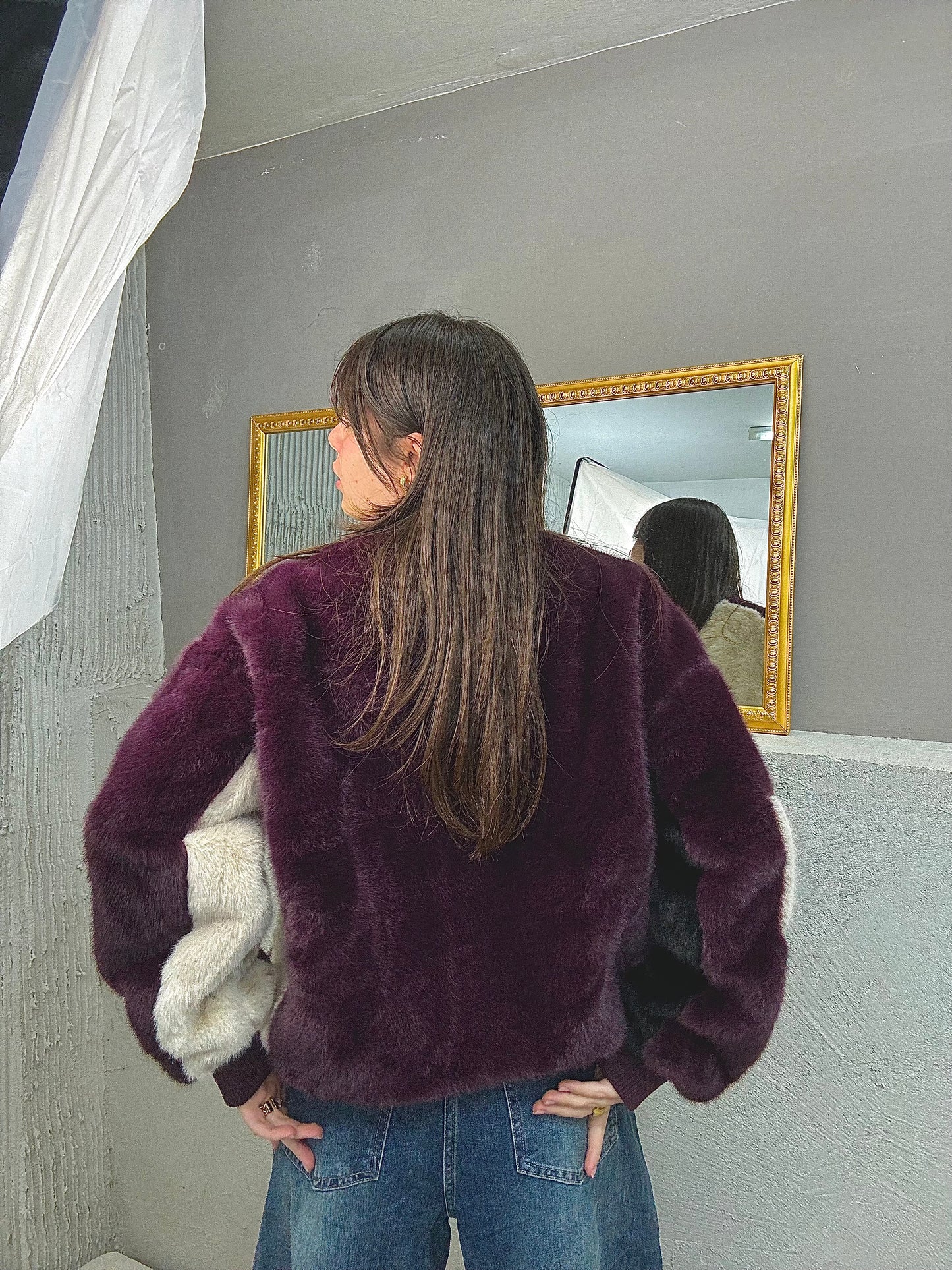 NEW COLLECTION Ecofur Cardigan