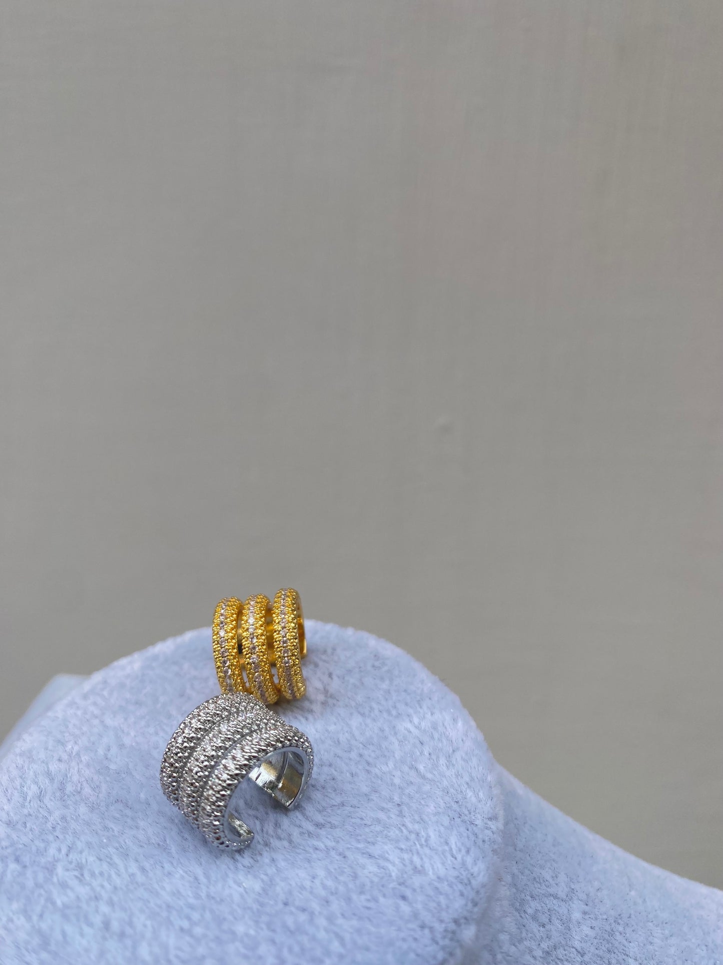Earcuff Bolt strass