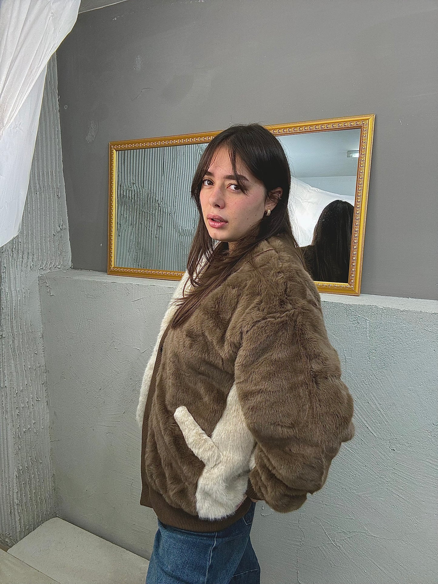 NEW COLLECTION Ecofur Cardigan