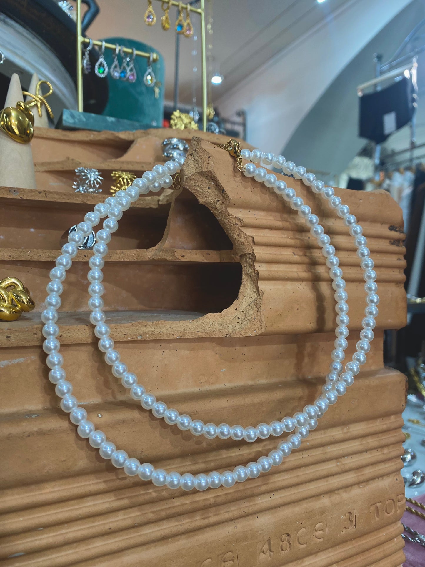 Choker perle Basic