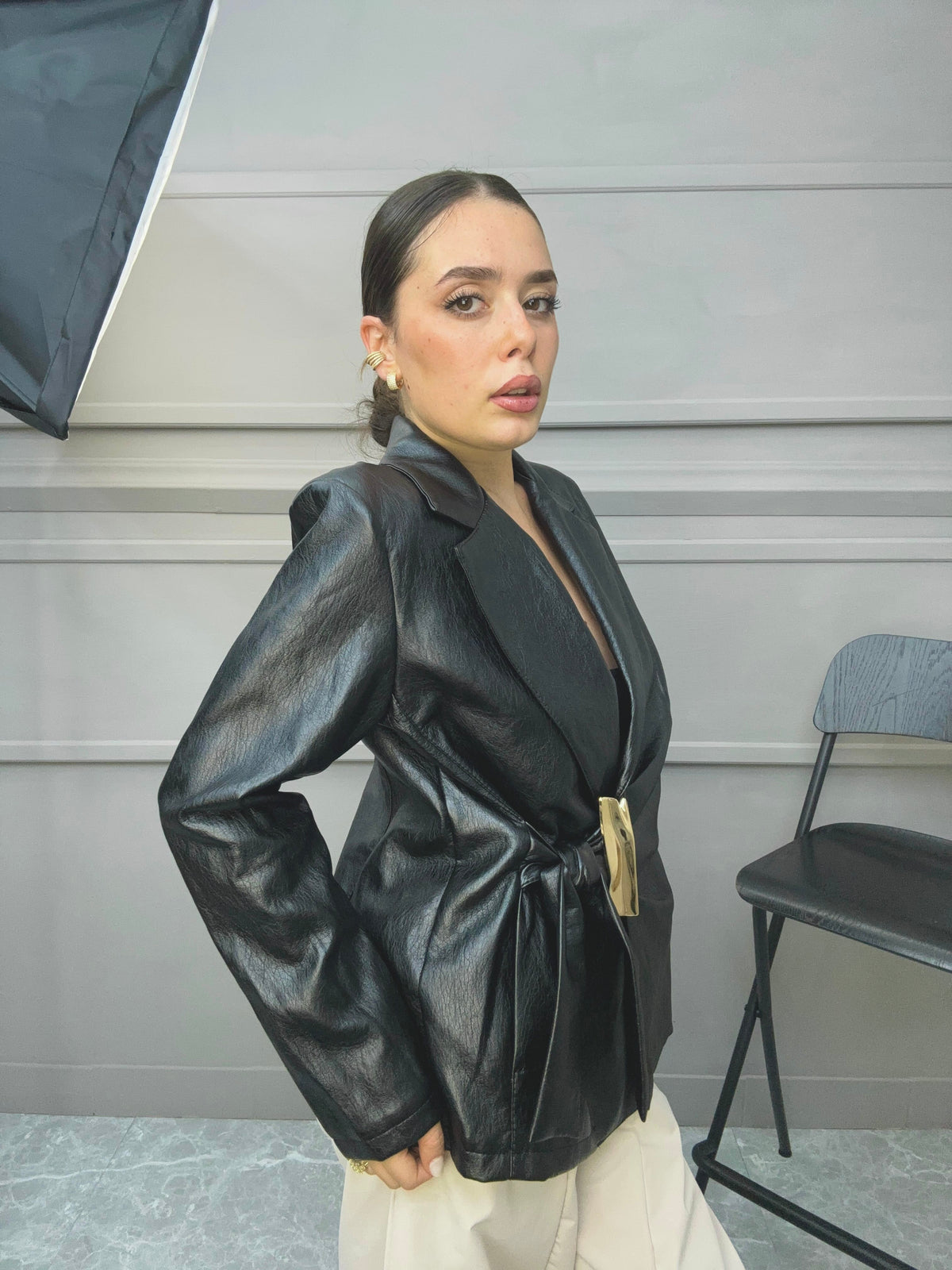 Blazer in Ecopelle