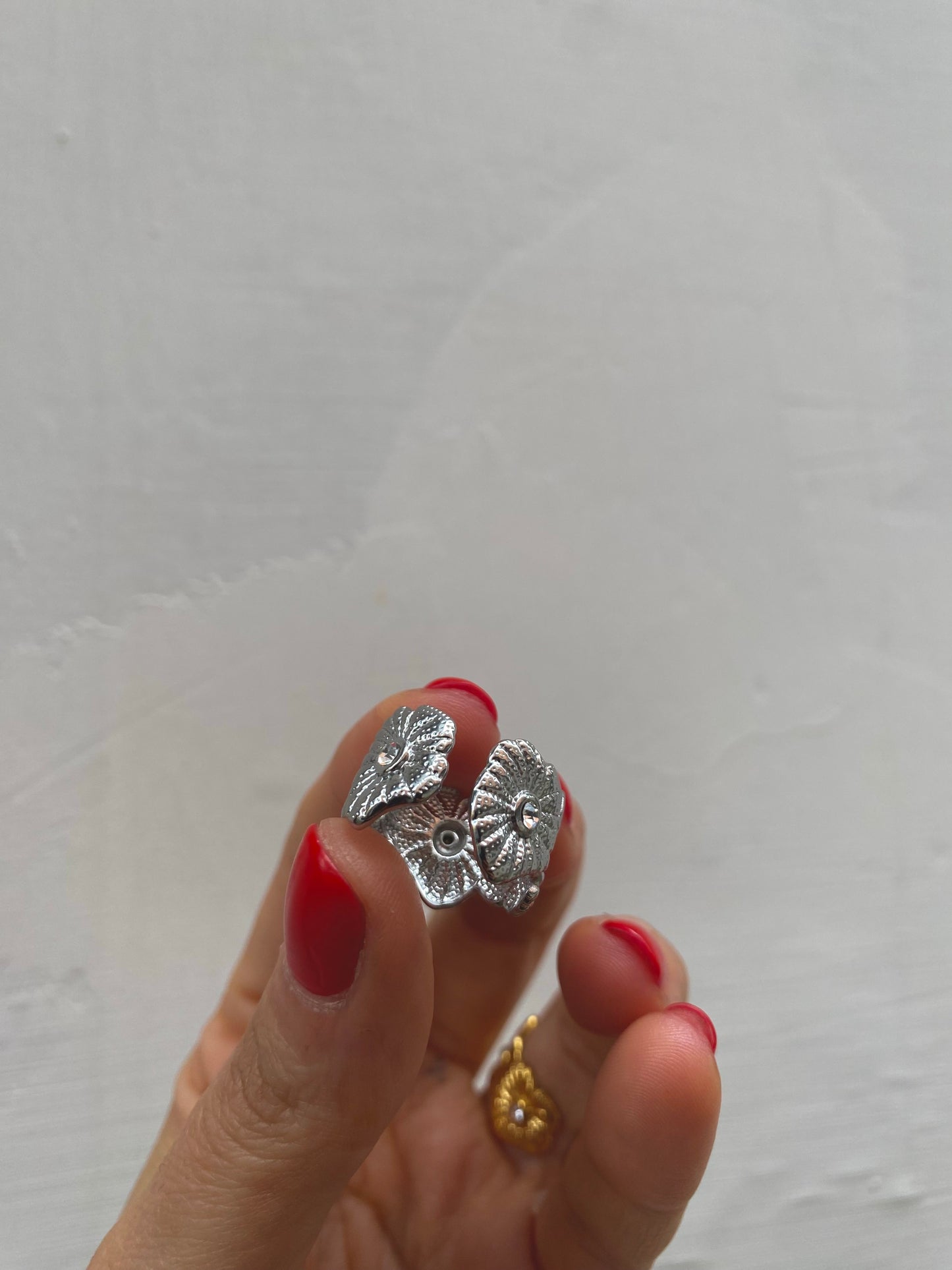 Anello Fiori Vintage