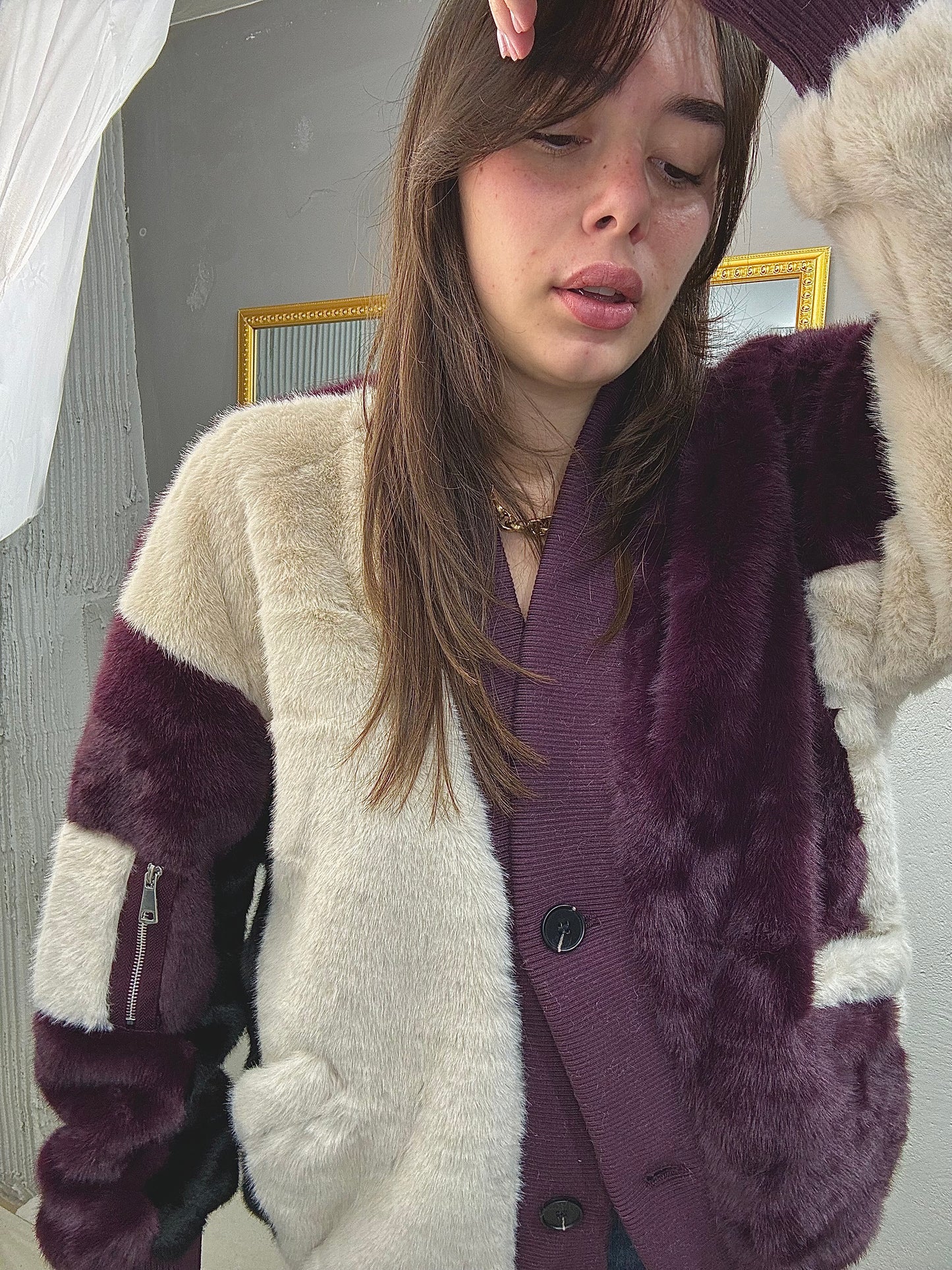 NEW COLLECTION Ecofur Cardigan