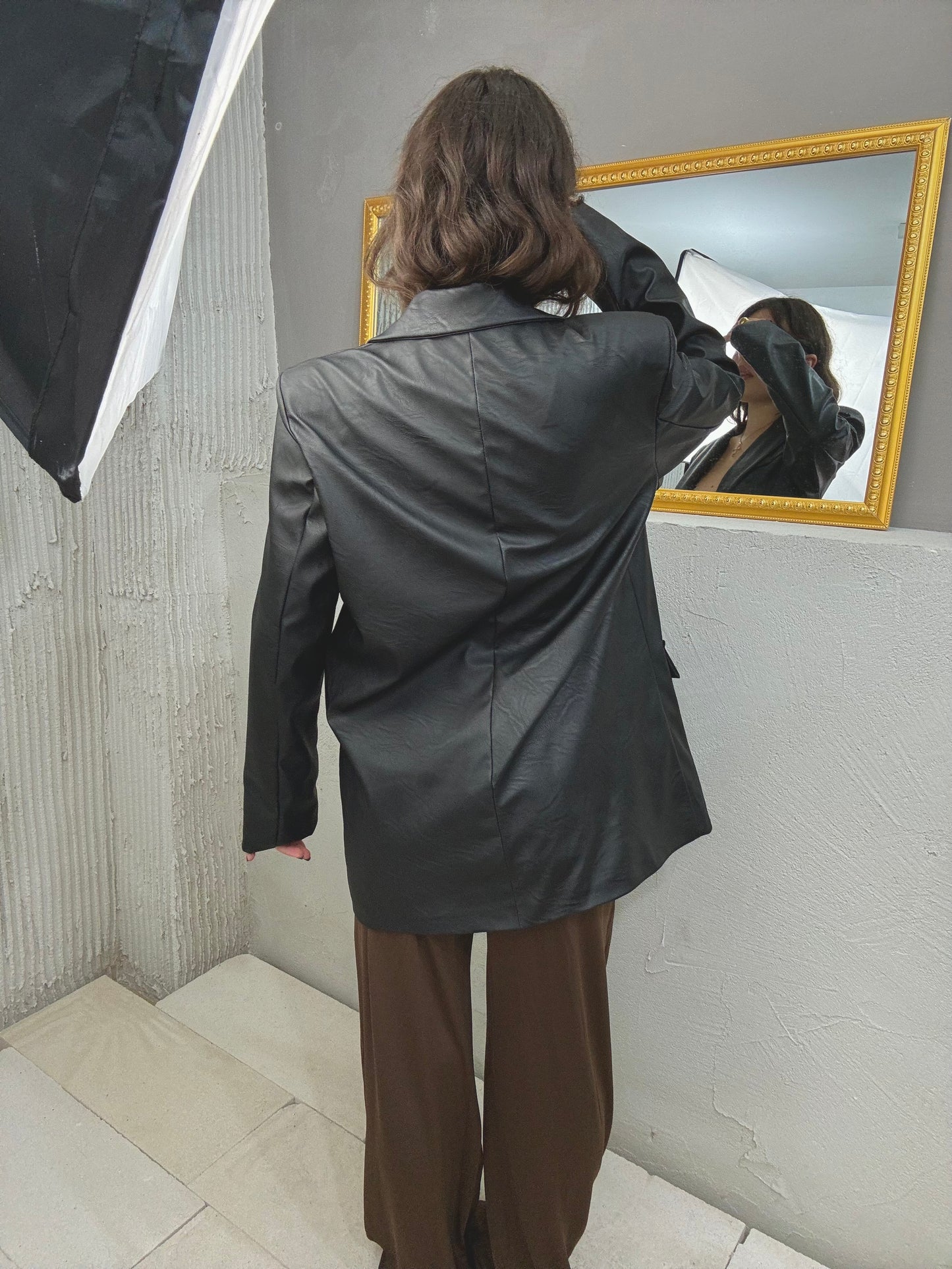 NEW COLLECTION Blazer Ecopelle