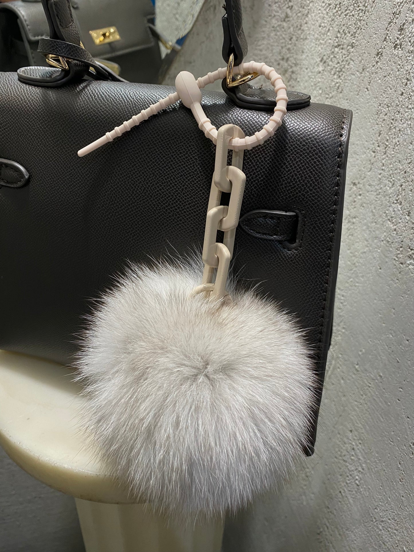 Pompon charms