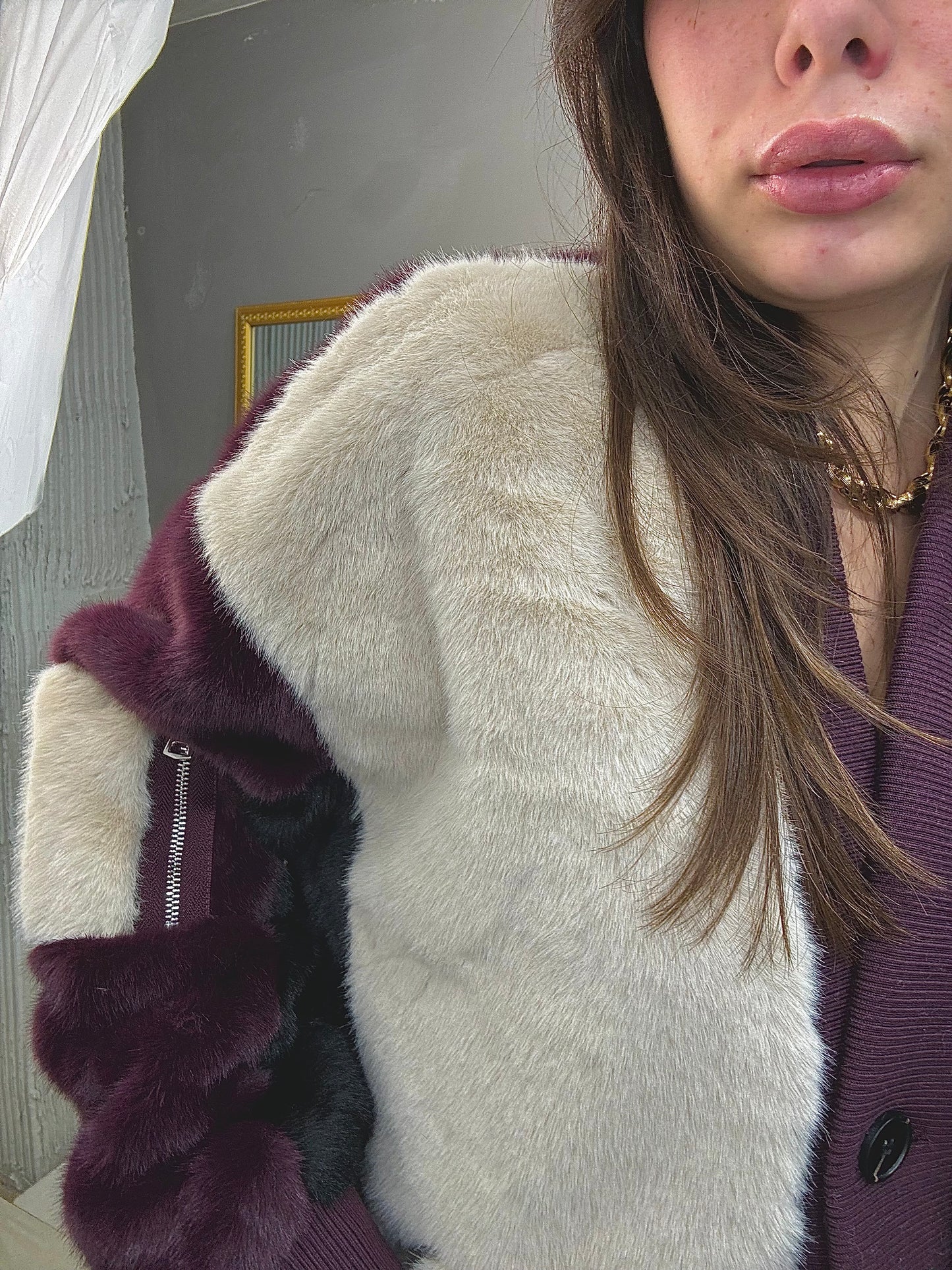 NEW COLLECTION Ecofur Cardigan
