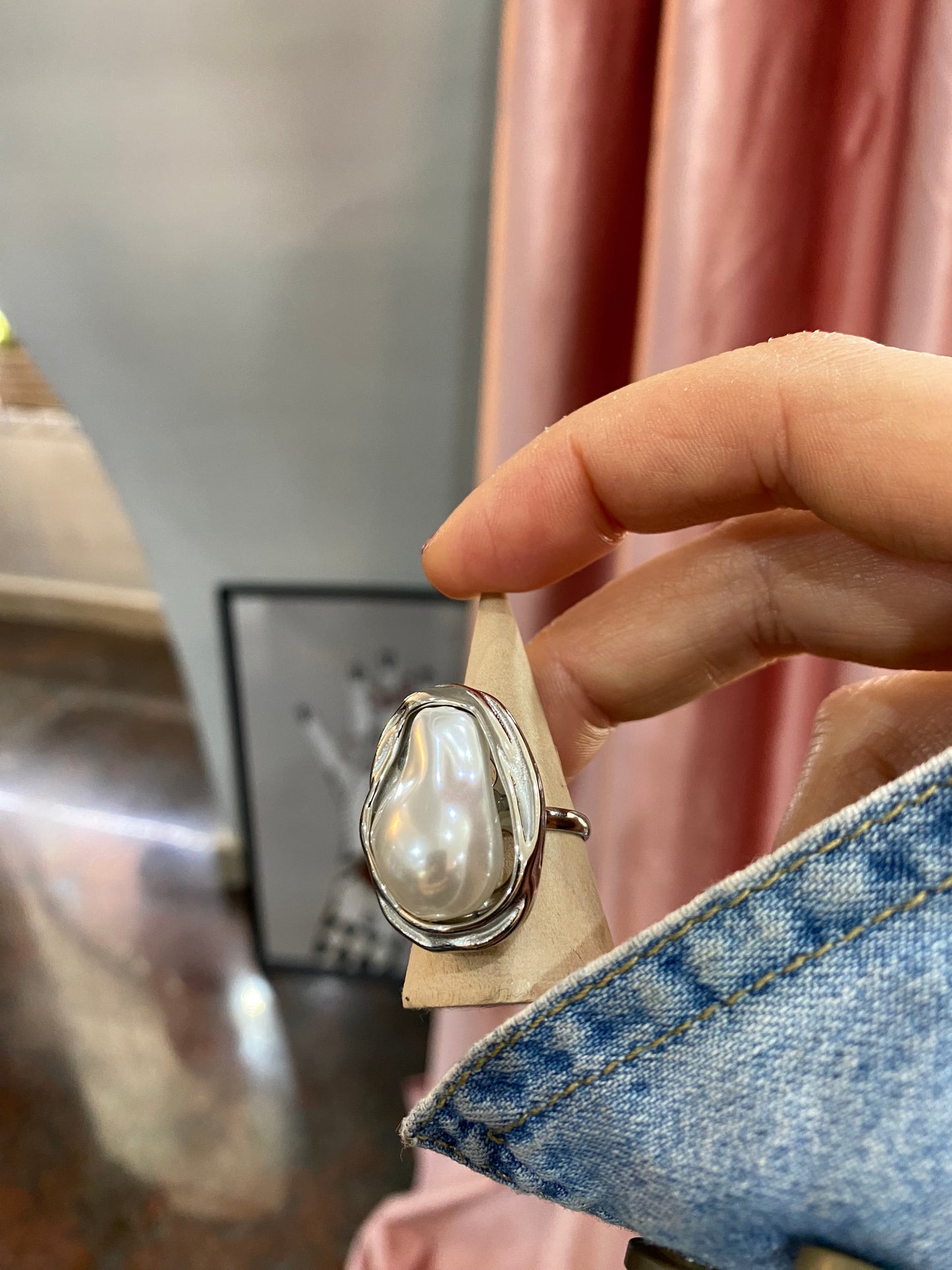 Anello perla di fiume