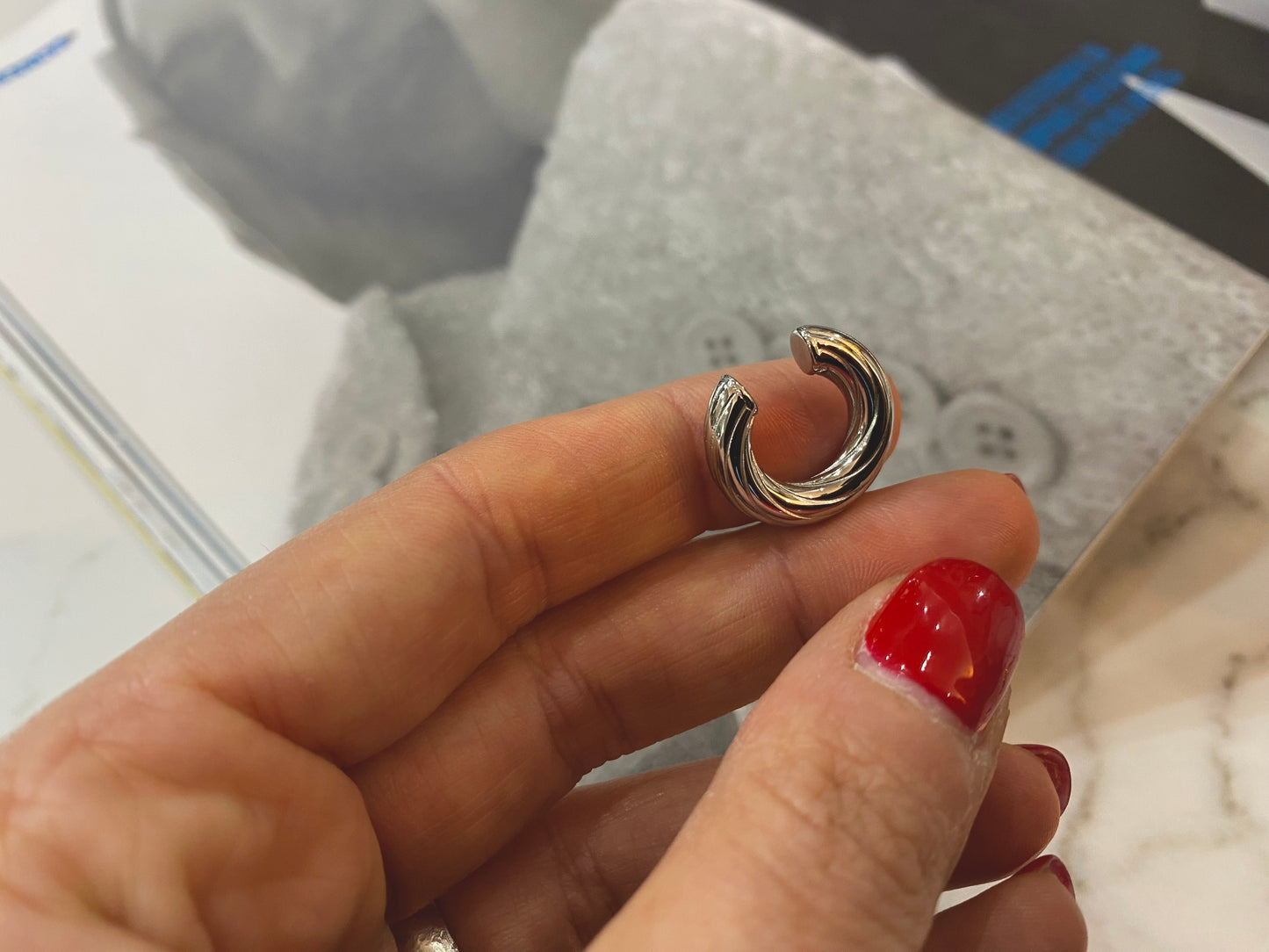 Earcuff slim torchon