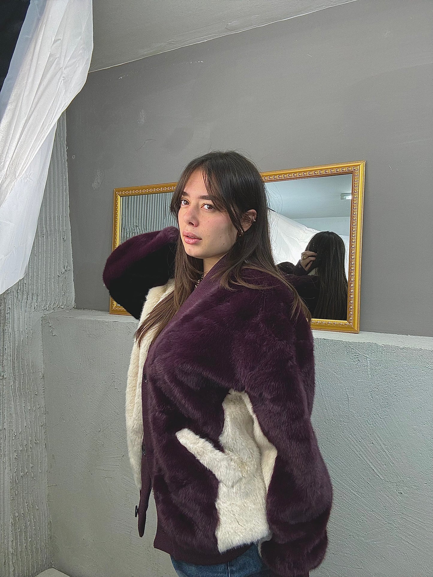 NEW COLLECTION Ecofur Cardigan