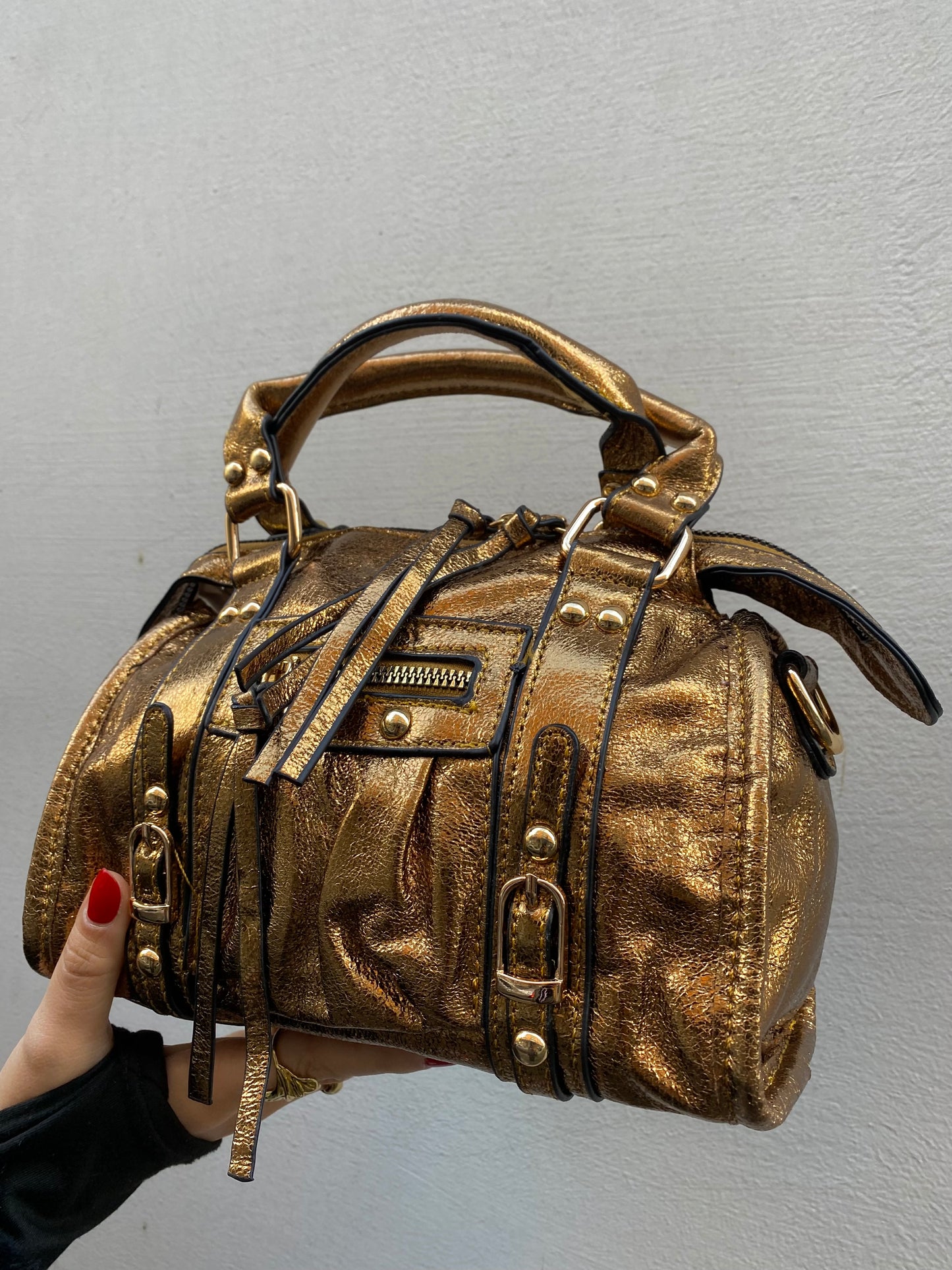 Bauletto metallic
