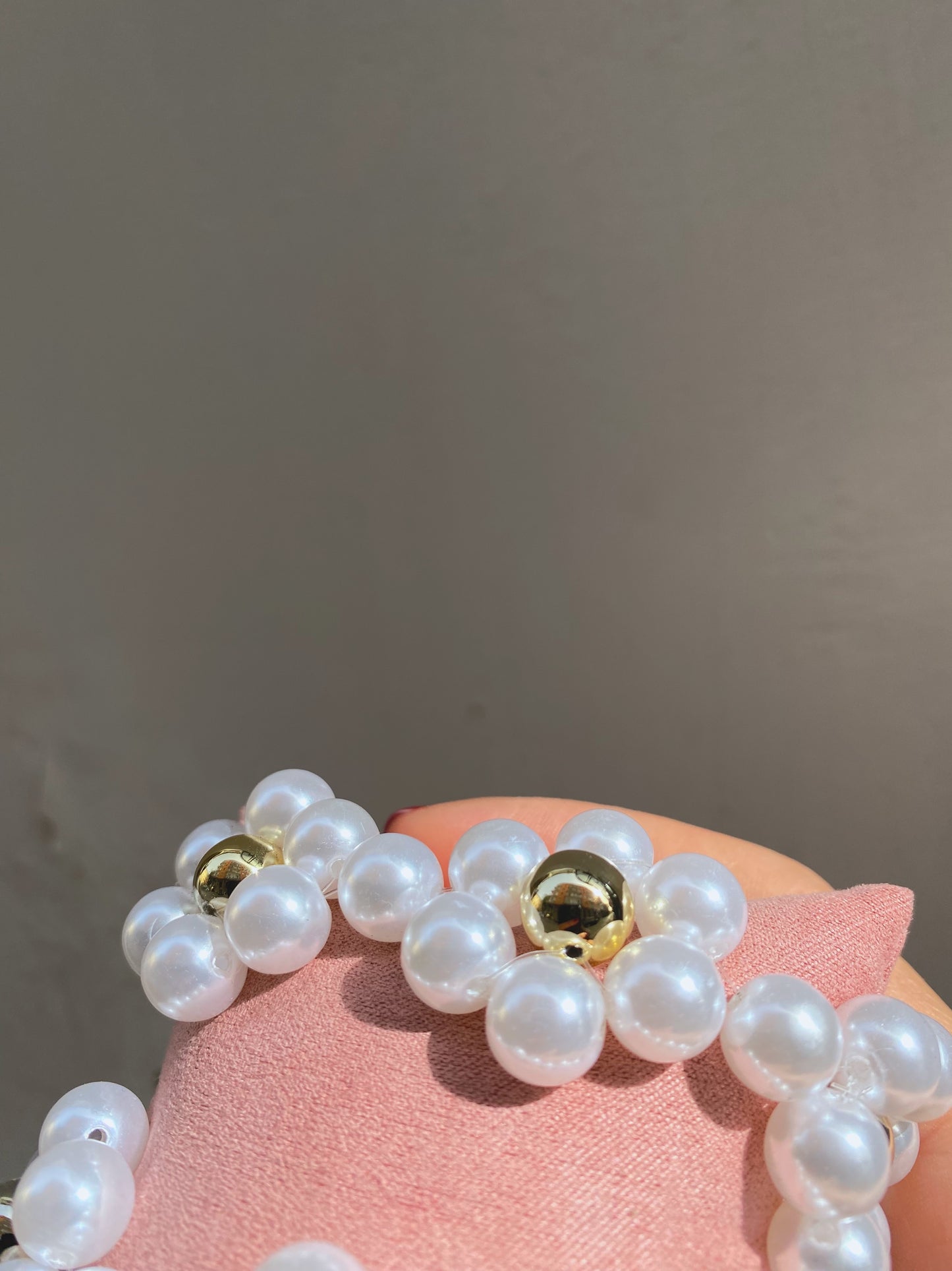 Bracciale margherita di perla