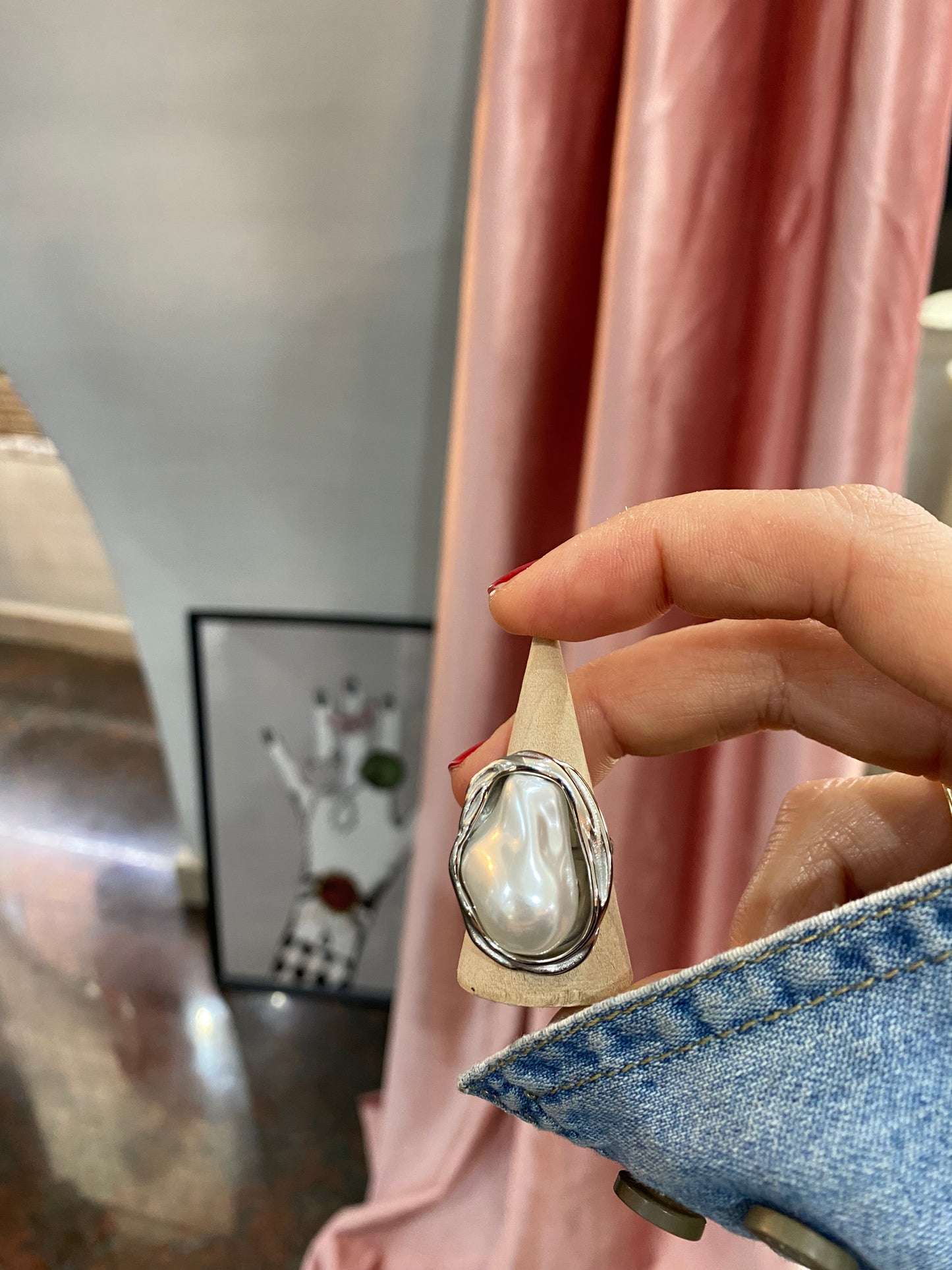 Anello perla di fiume
