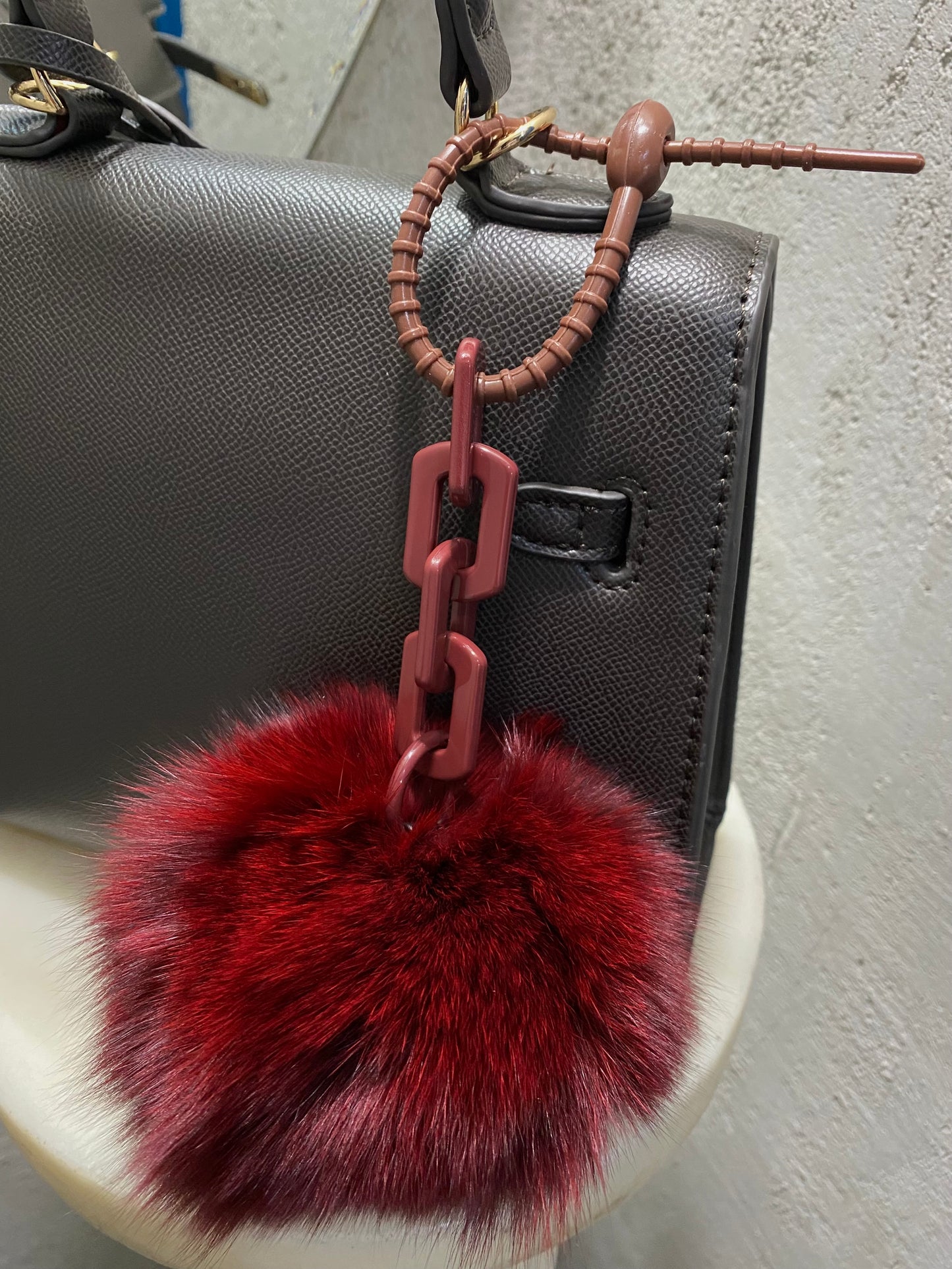 Pompon charms