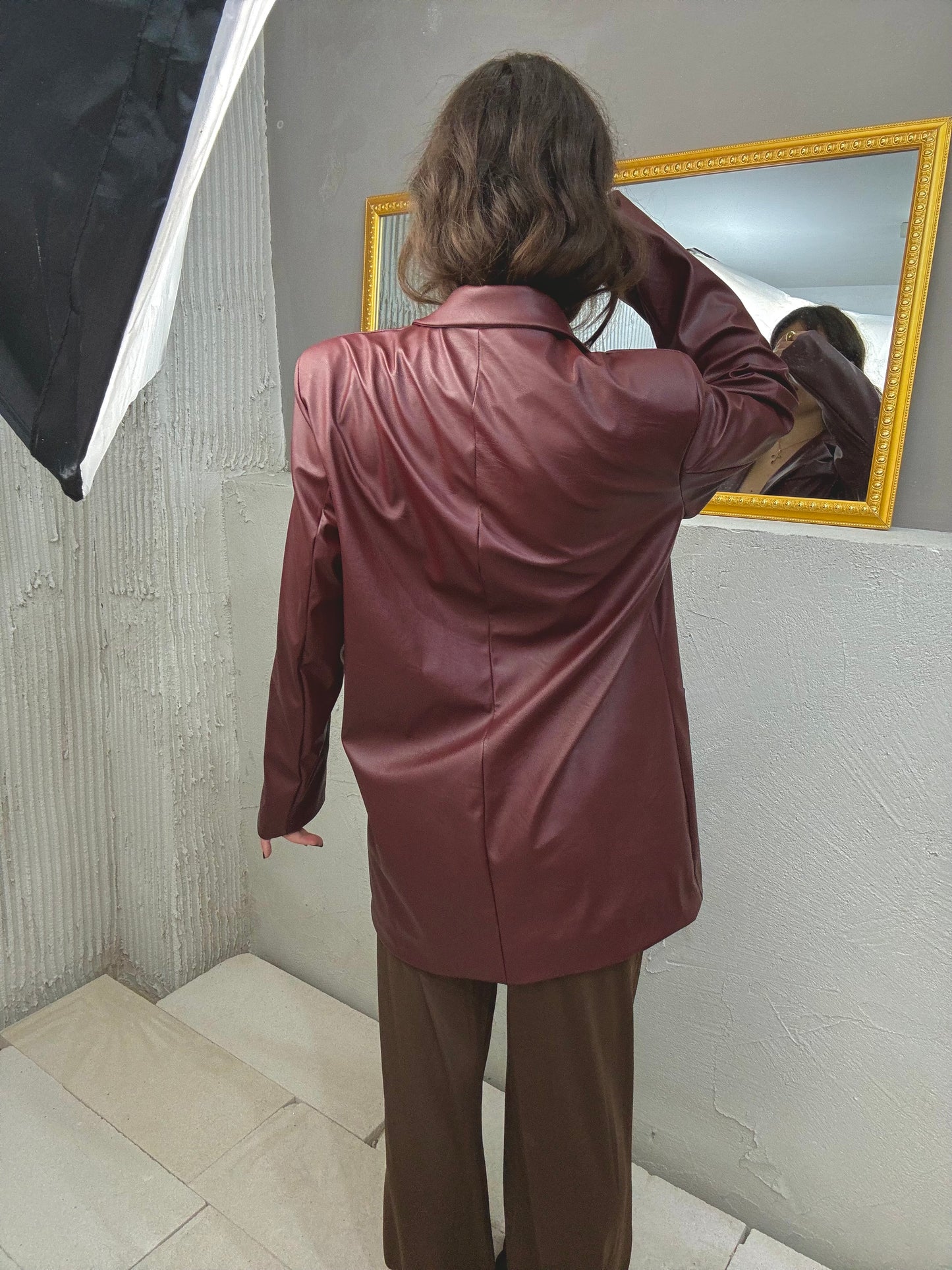 NEW COLLECTION Blazer Ecopelle