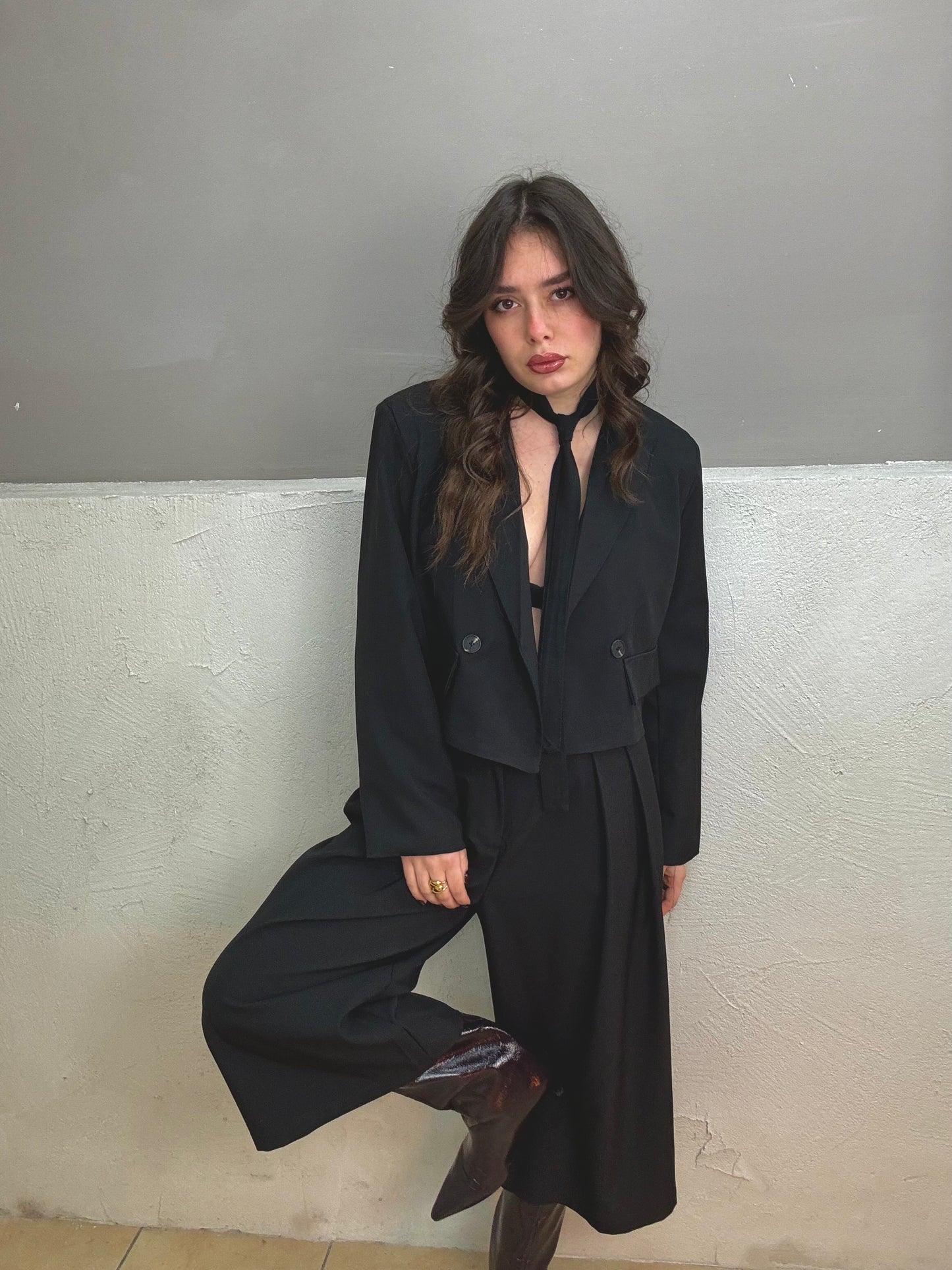 Tailleur long bermuda