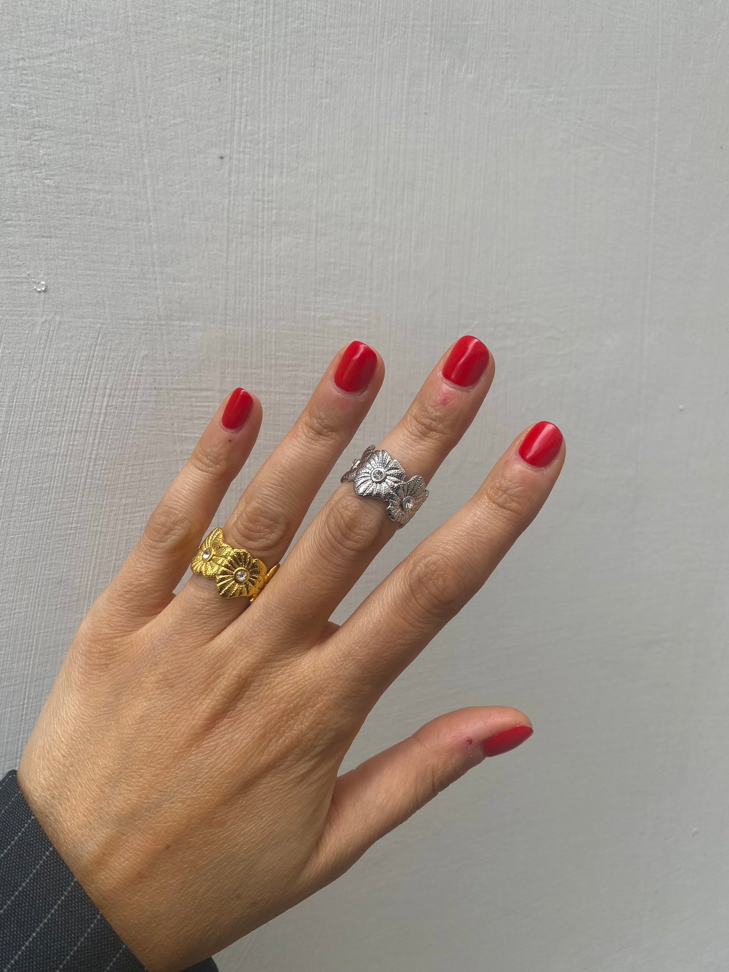 Anello Fiori Vintage