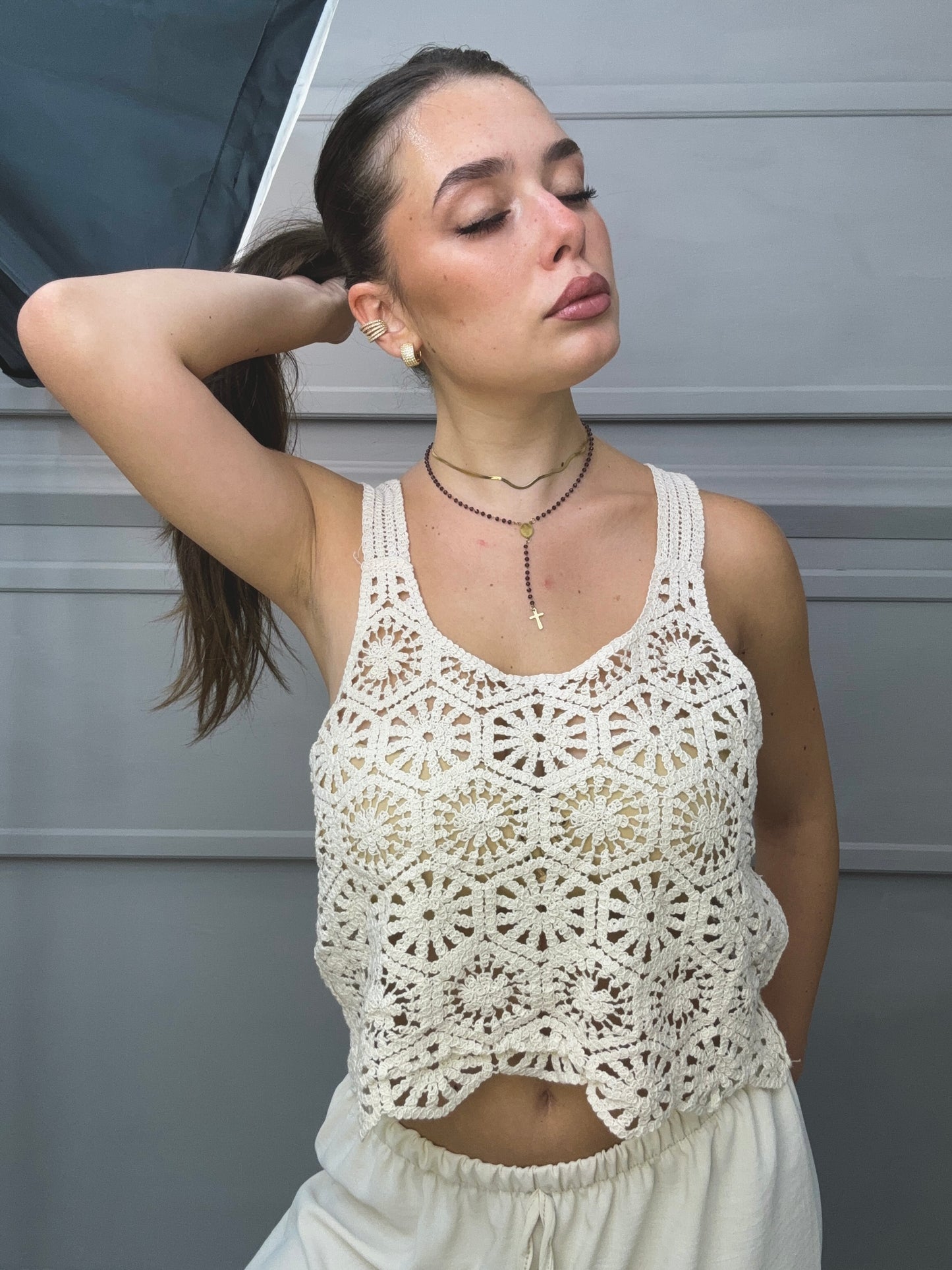 Canotta Macramé