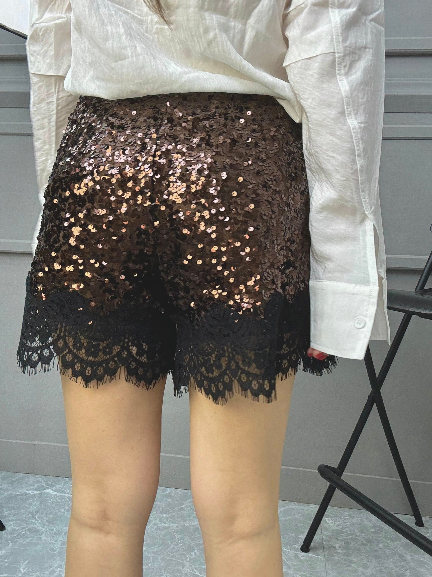 Shorts Paillettes