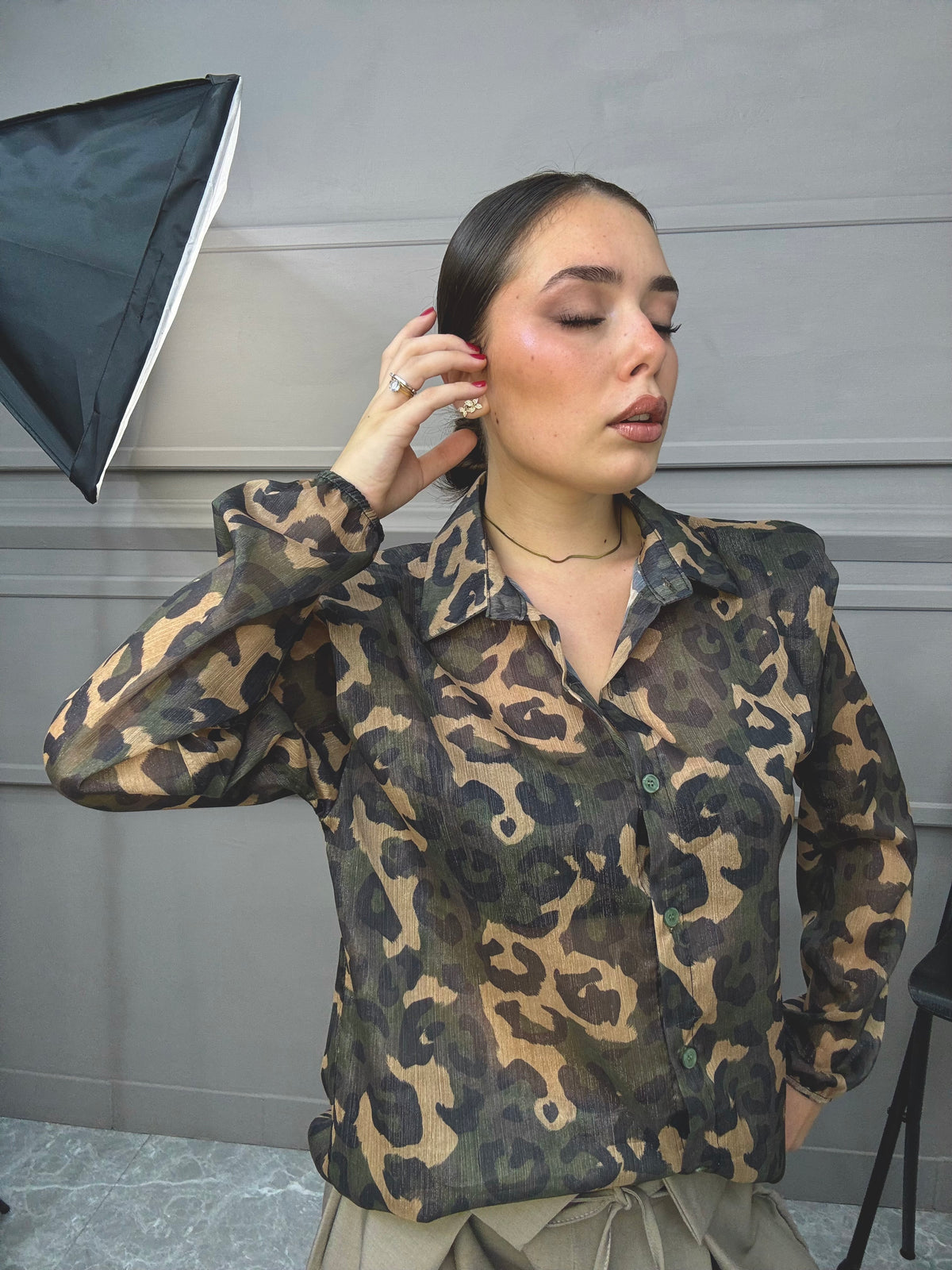 Camicia Camo