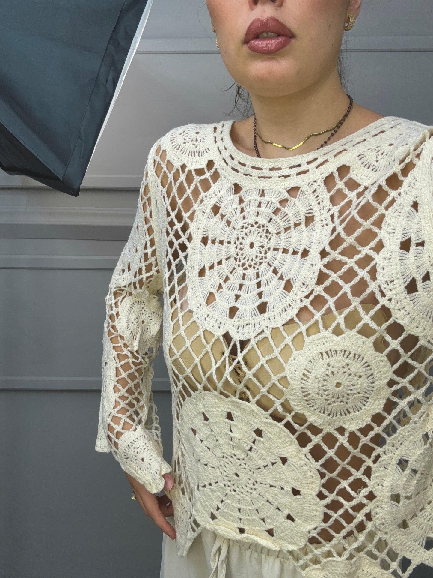 Maglia Macramé