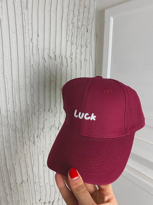 Baseball hat LUCK